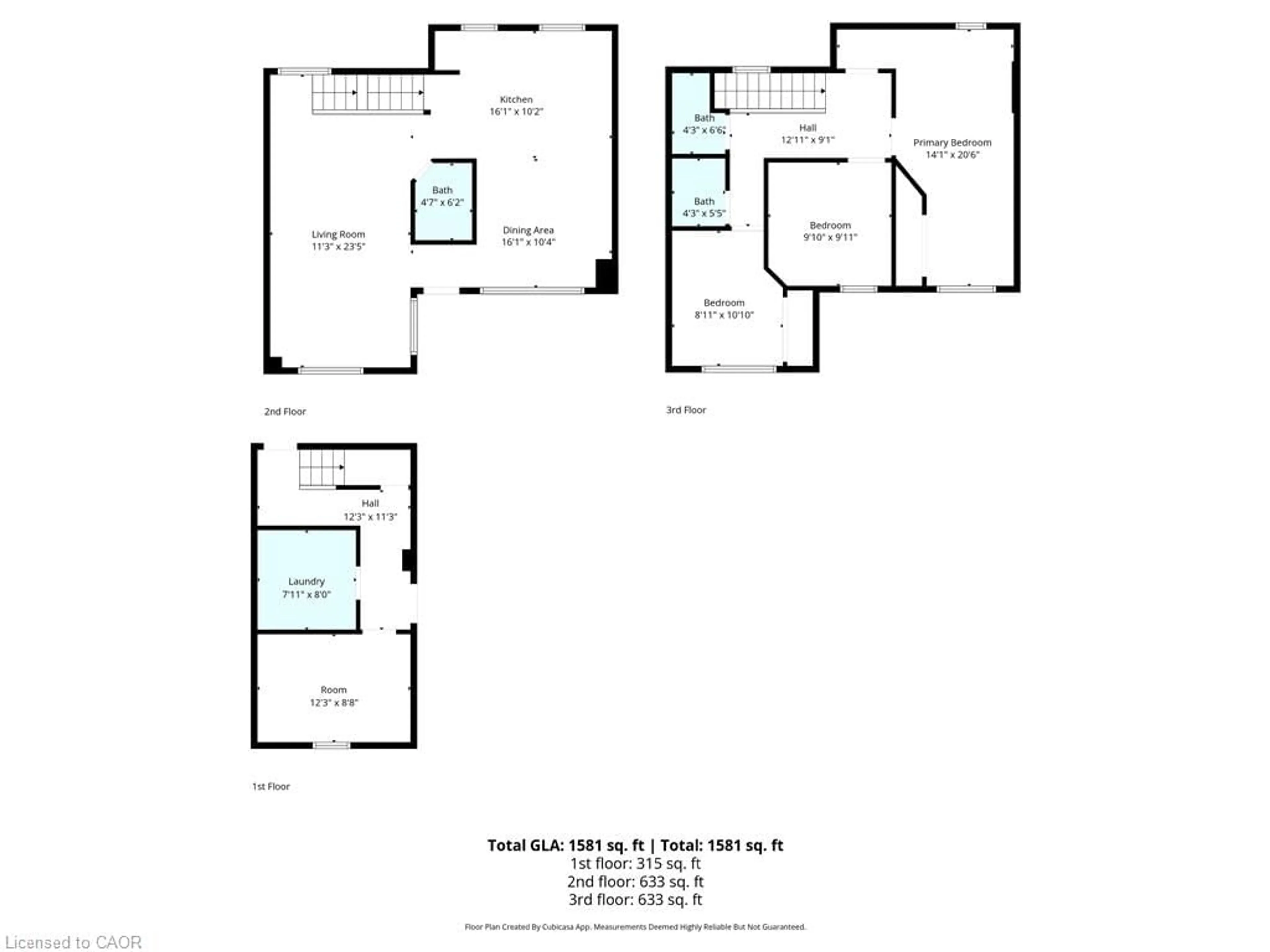 Floor plan for 100 Beddoe Dr #25, Hamilton Ontario L8P 4Z2