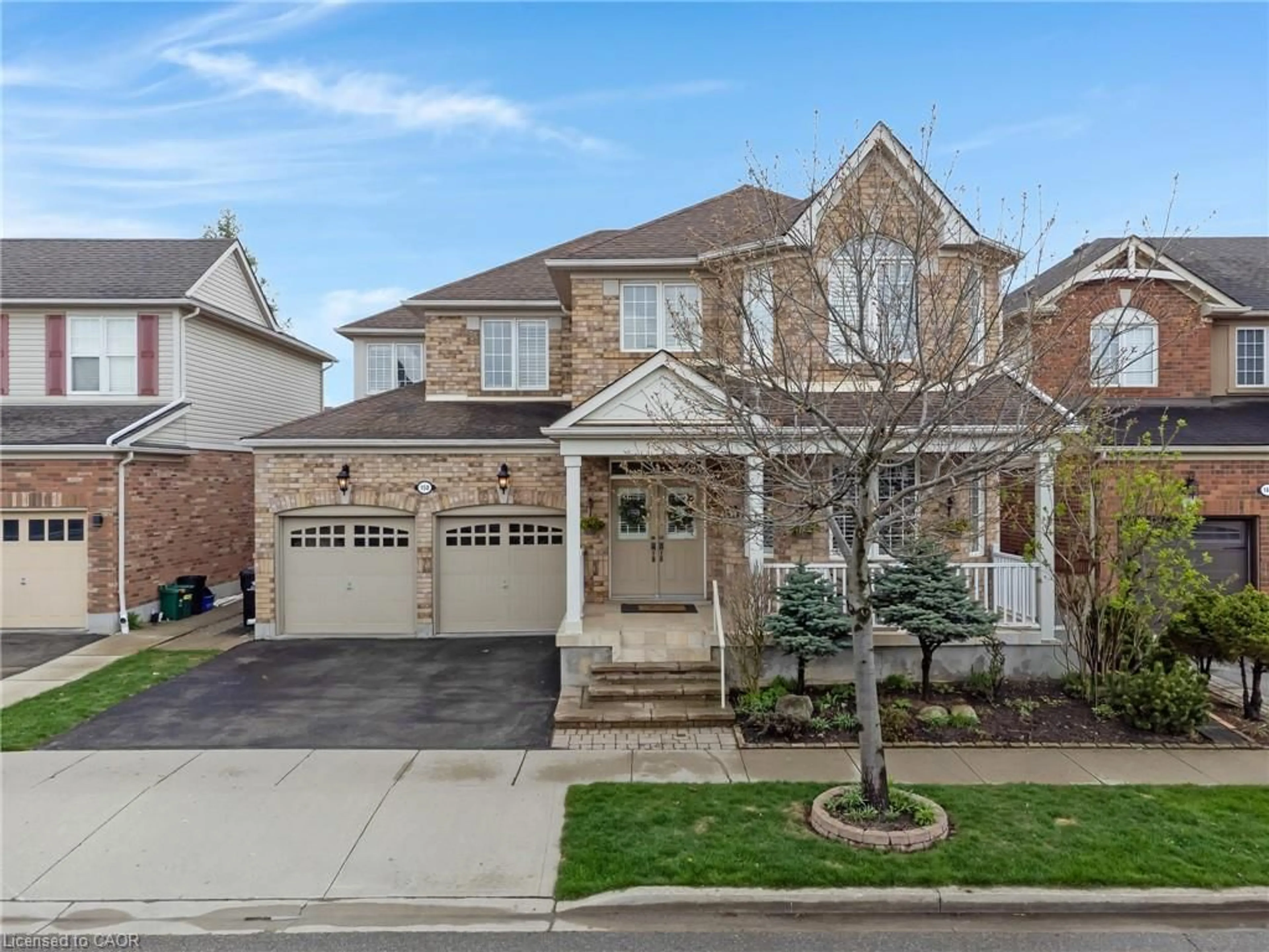 Home with brick exterior material, street for 150 Garth Massey Dr, Cambridge Ontario N1T 2G5
