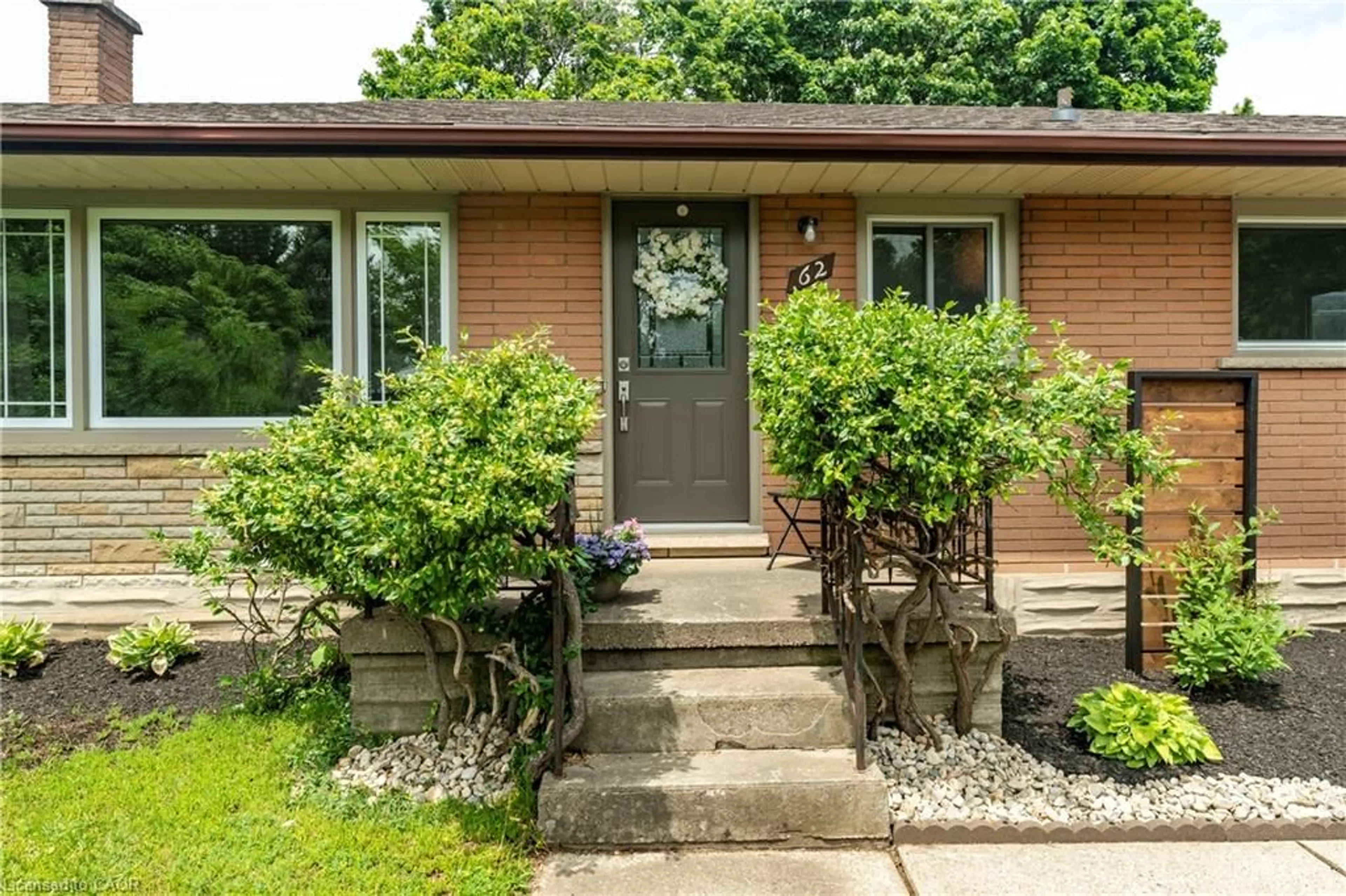 Home with brick exterior material, street for 62 Boniface Ave, Kitchener Ontario N2C 1L9