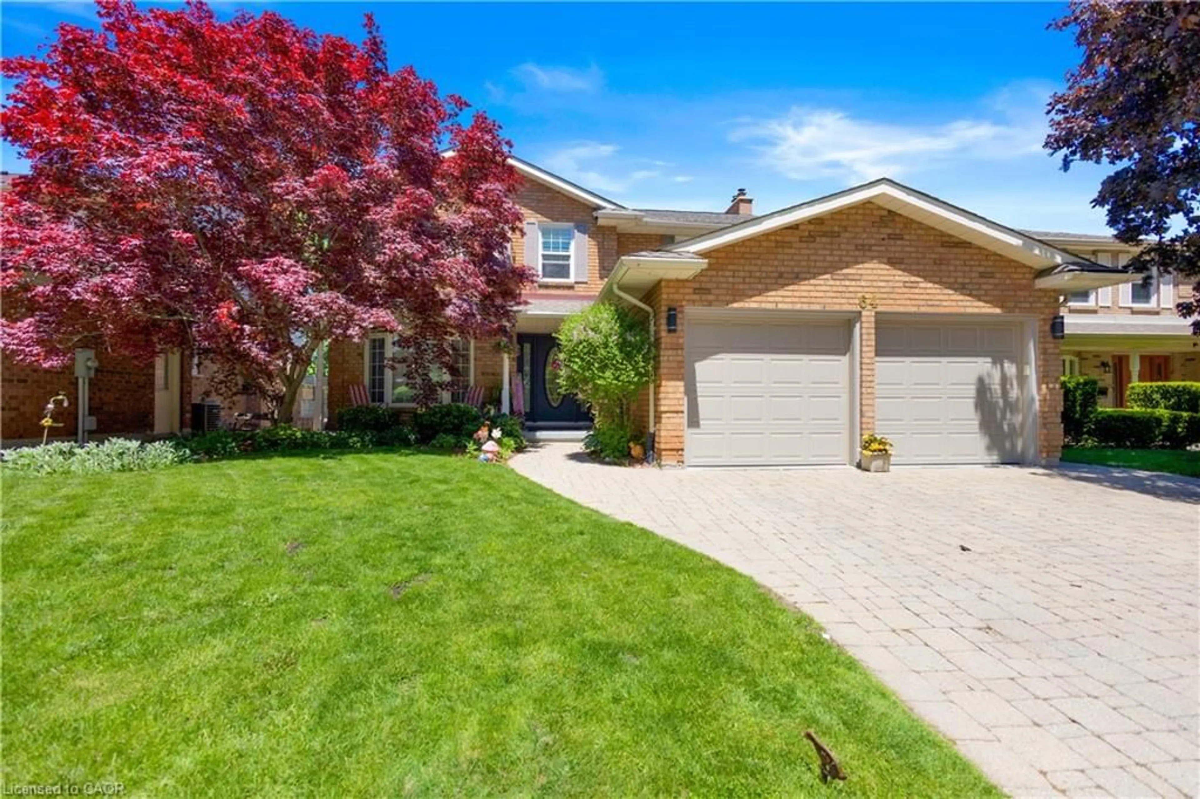 Home with brick exterior material, street for 64 Woodview Cres, Kitchener Ontario N2A 3E3