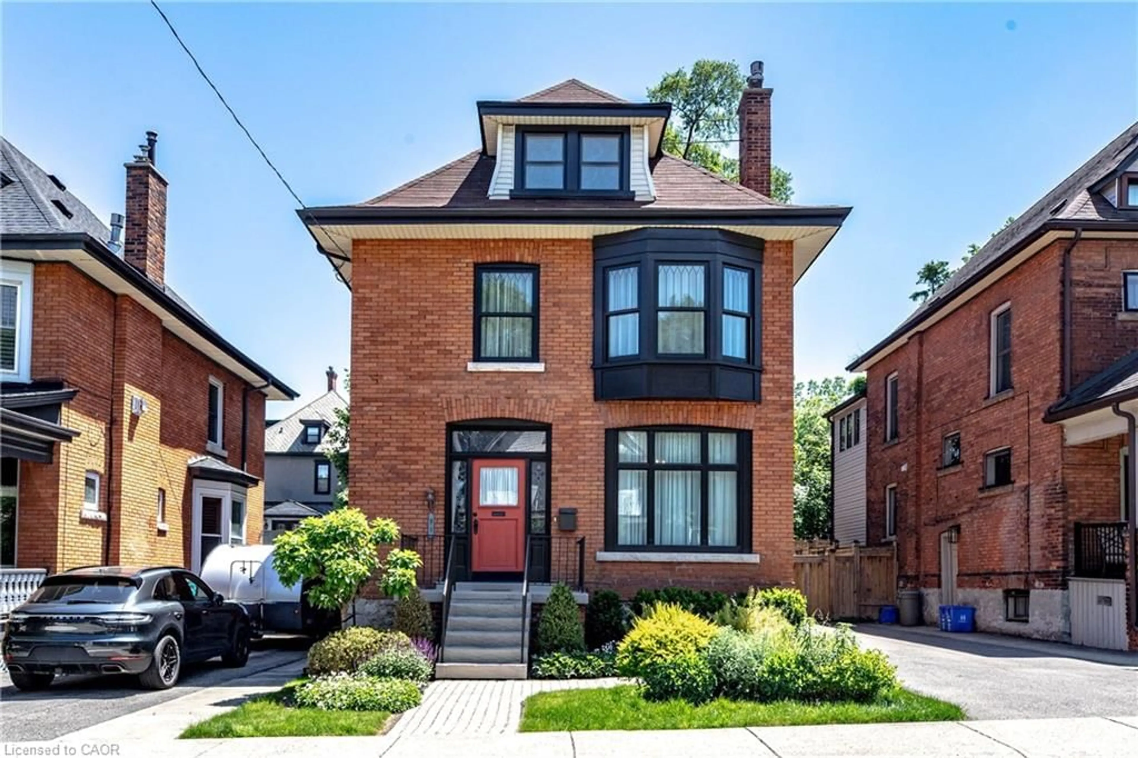 Home with brick exterior material, street for 31 Spruceside Ave, Hamilton Ontario L8P 3Y2
