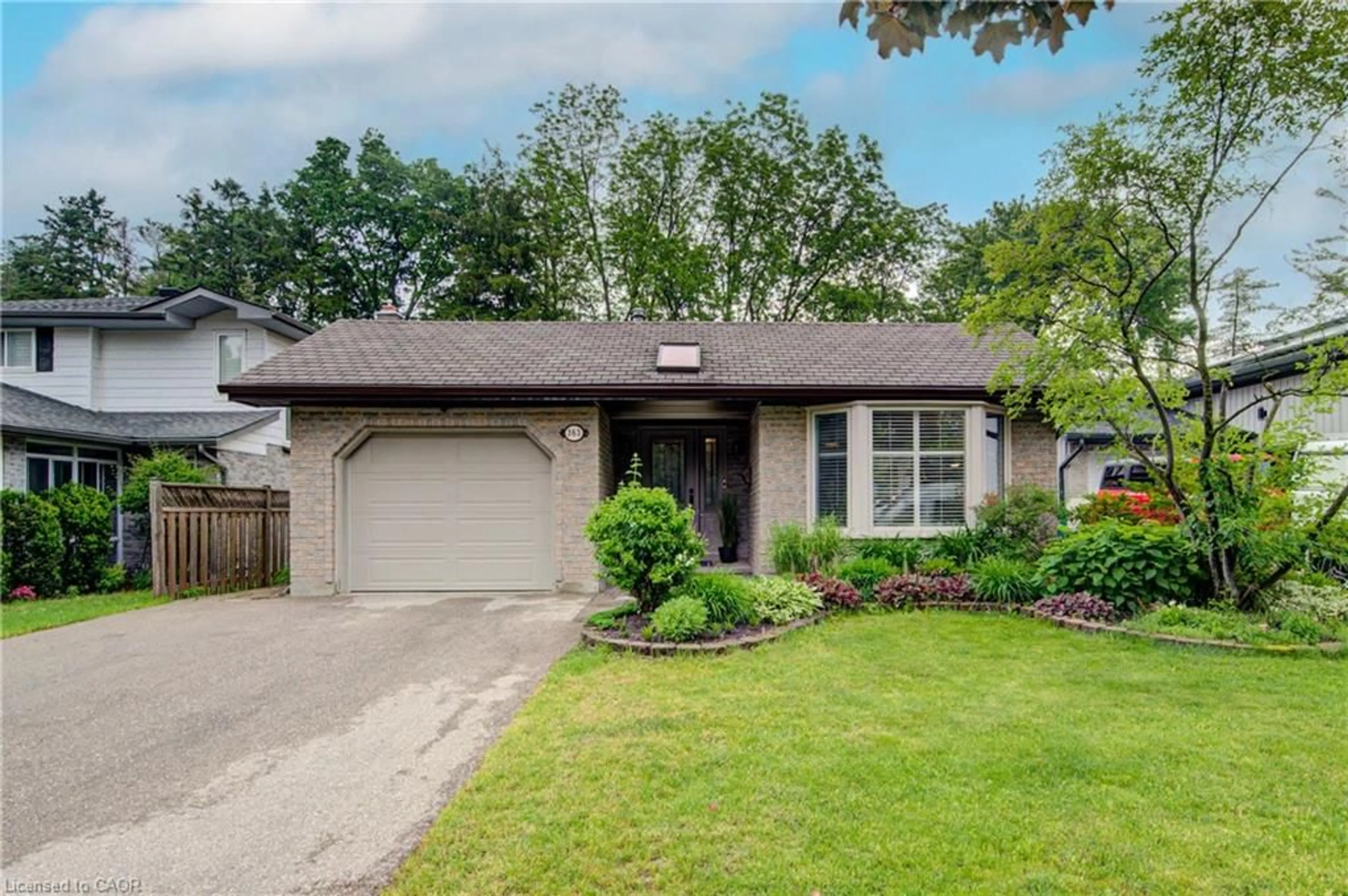 Home with brick exterior material, street for 363 Morrison Rd, Kitchener Ontario N2A 2Z5
