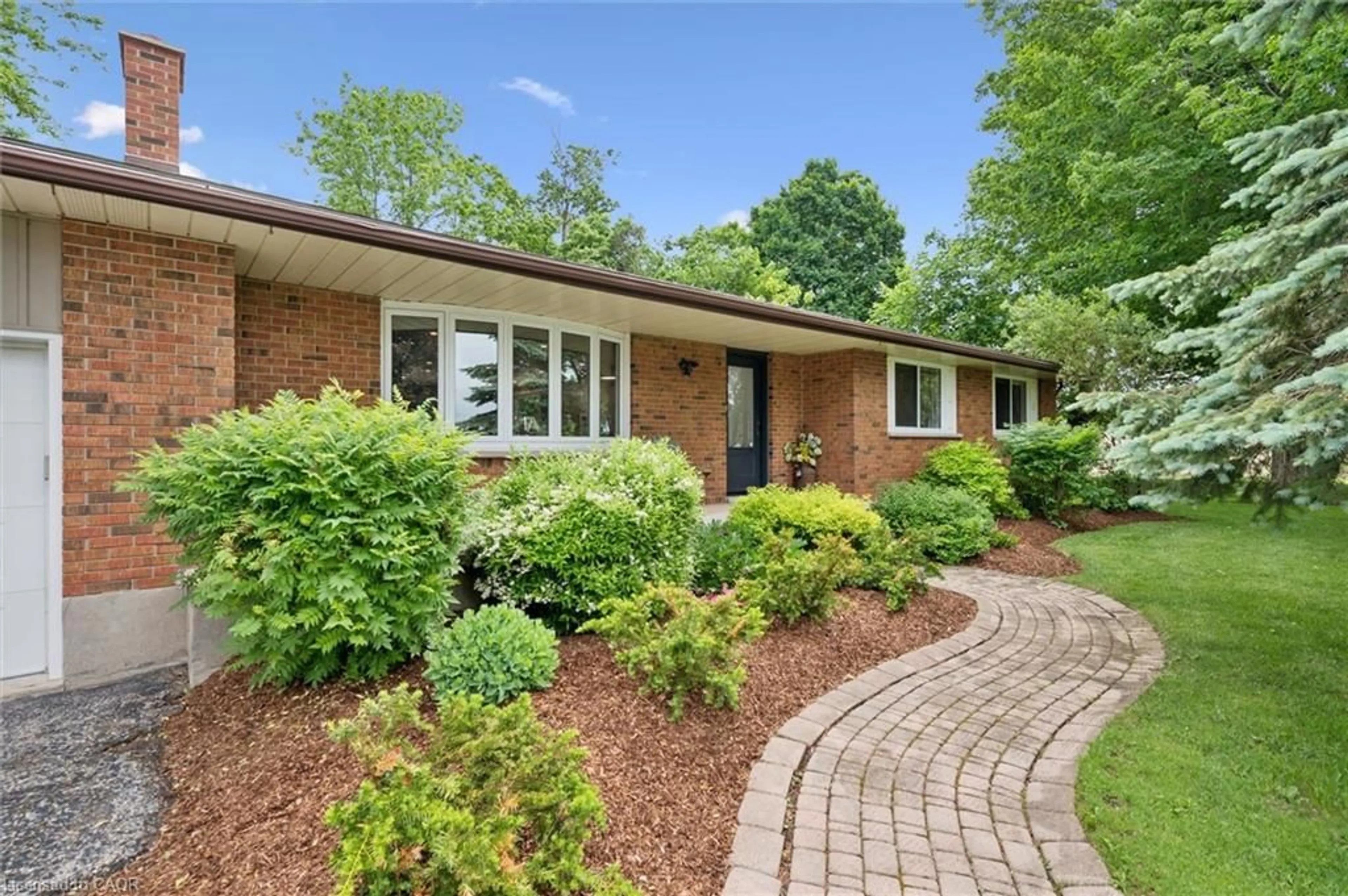 Home with brick exterior material, street for 990 Scotland St, Fergus Ontario N1M 2W5