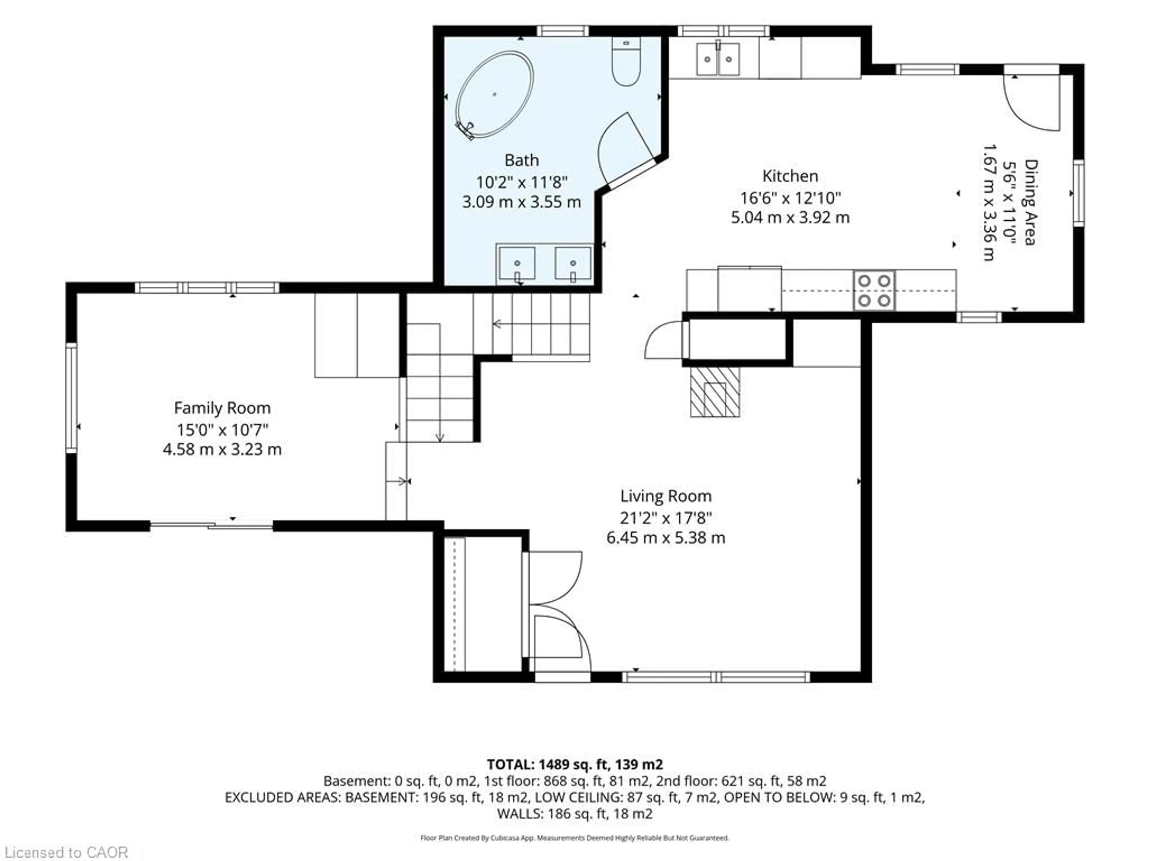 Floor plan for 12 Maple Blvd, Port Ryerse Ontario N3Y 4K2