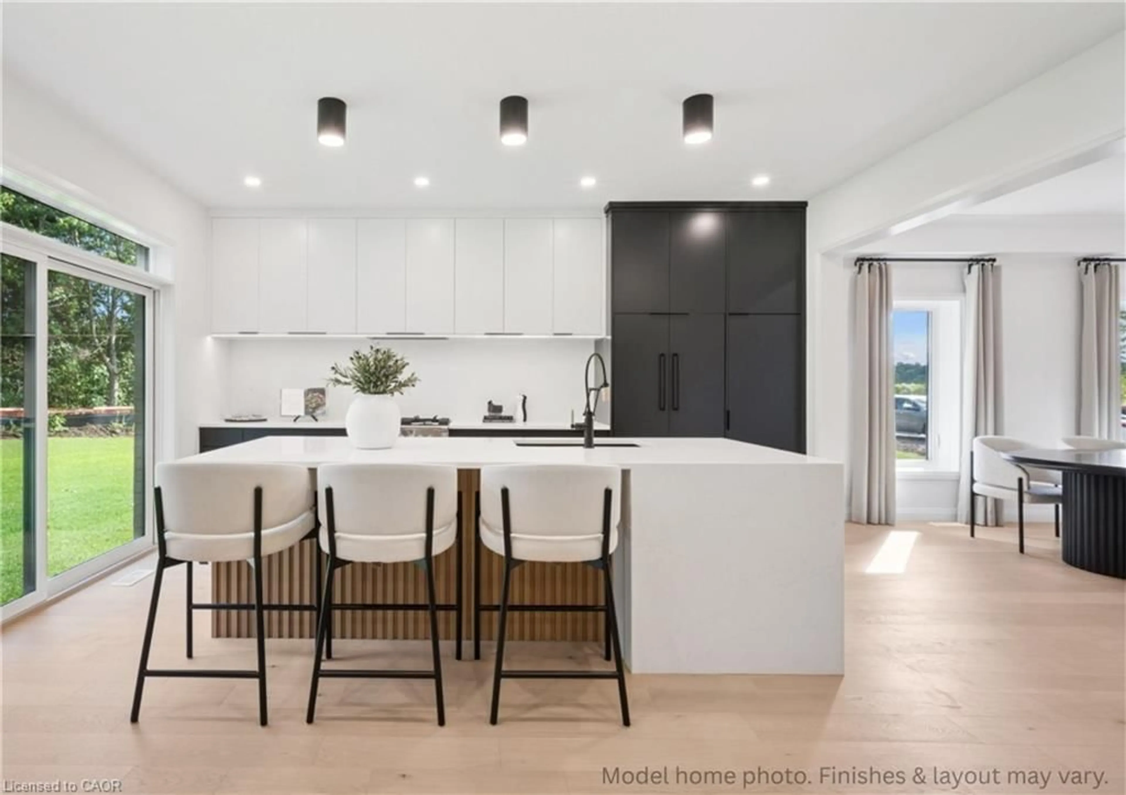 Open concept kitchen, unknown for 32 Allegro Common, Cambridge Ontario N3C 1A5