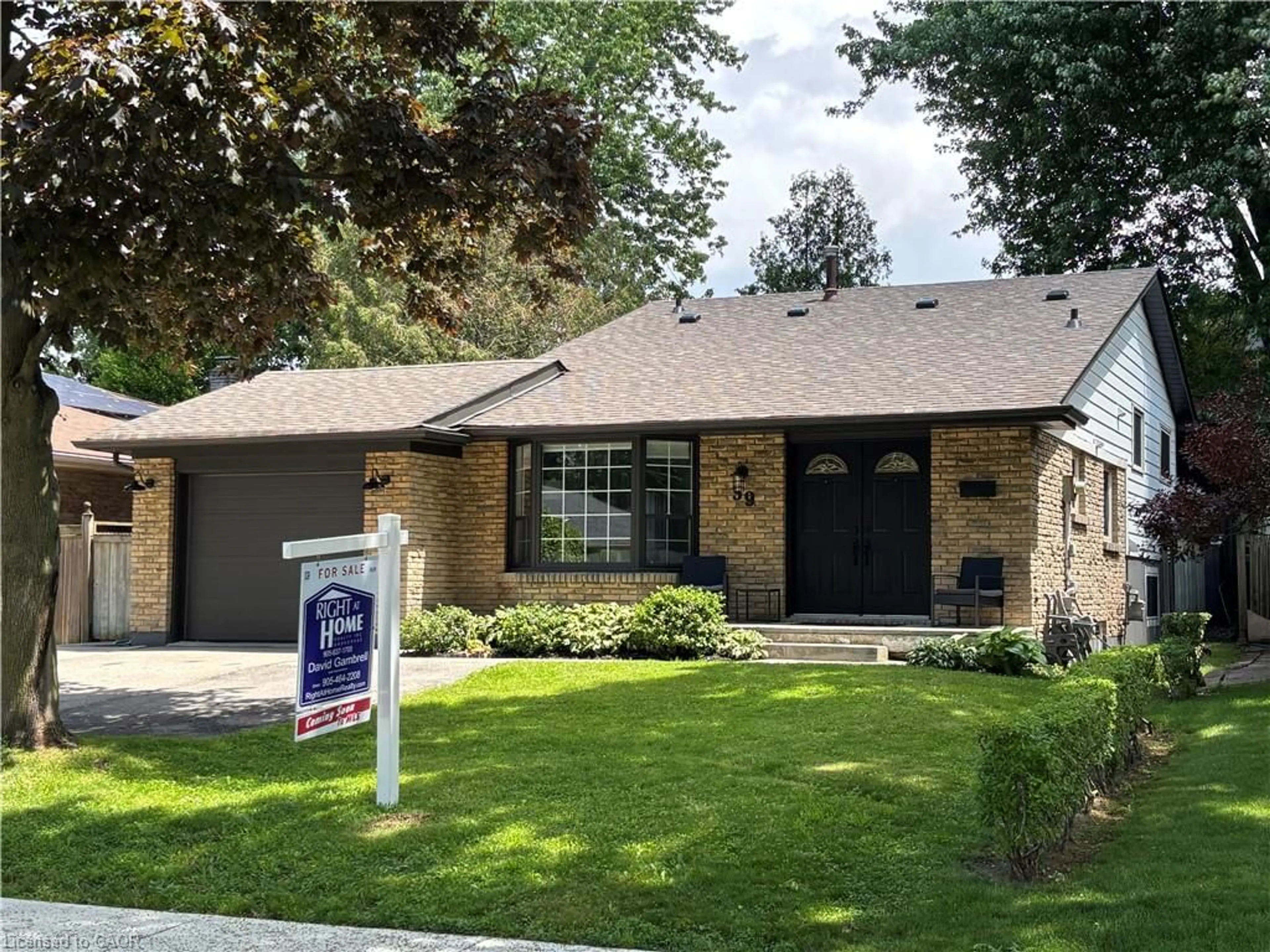 Home with brick exterior material, street for 39 Forestgate Dr, Hamilton Ontario L9C 6A4