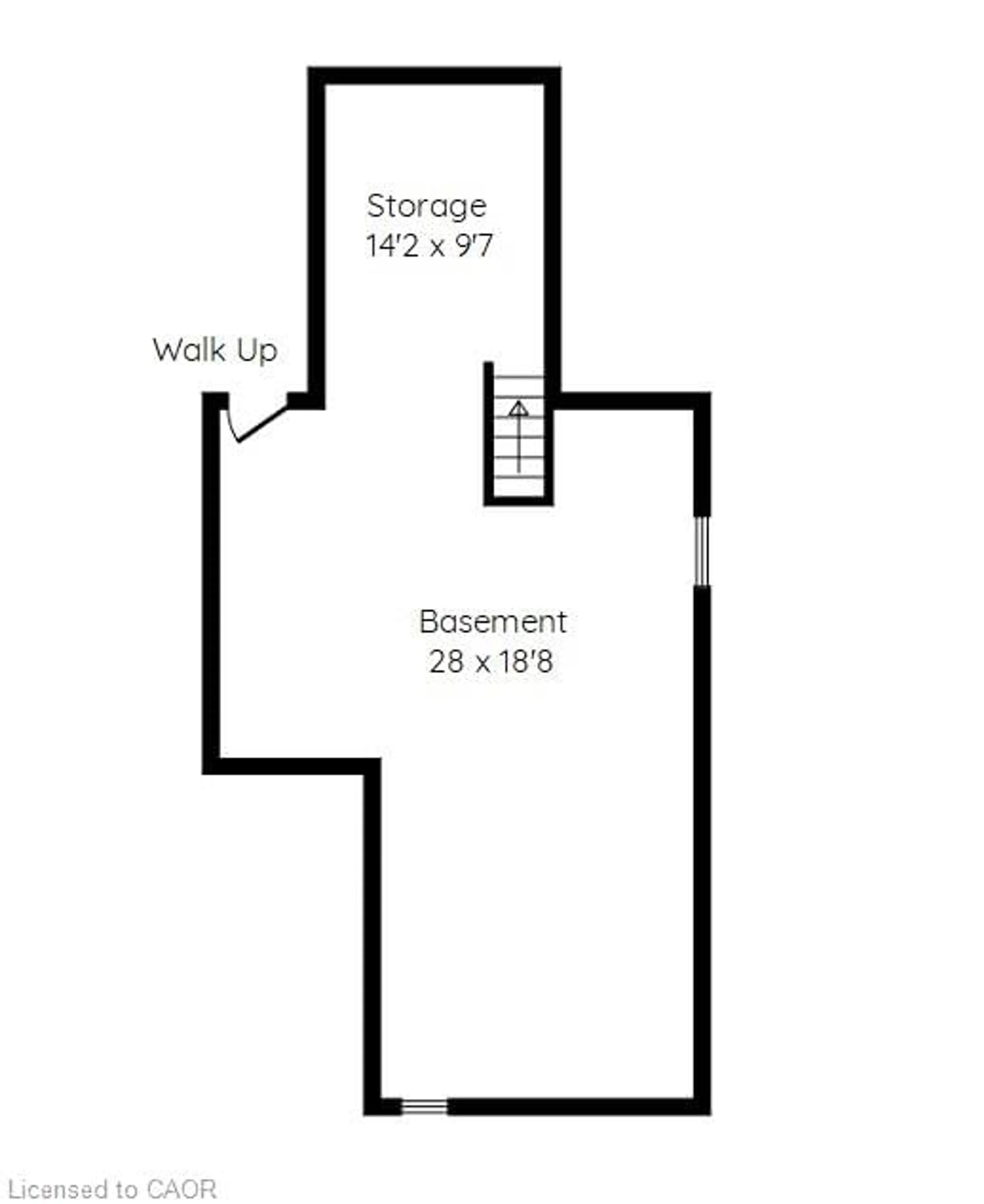 Floor plan for 353 Maple Ave, Burford Ontario N0E 1A0