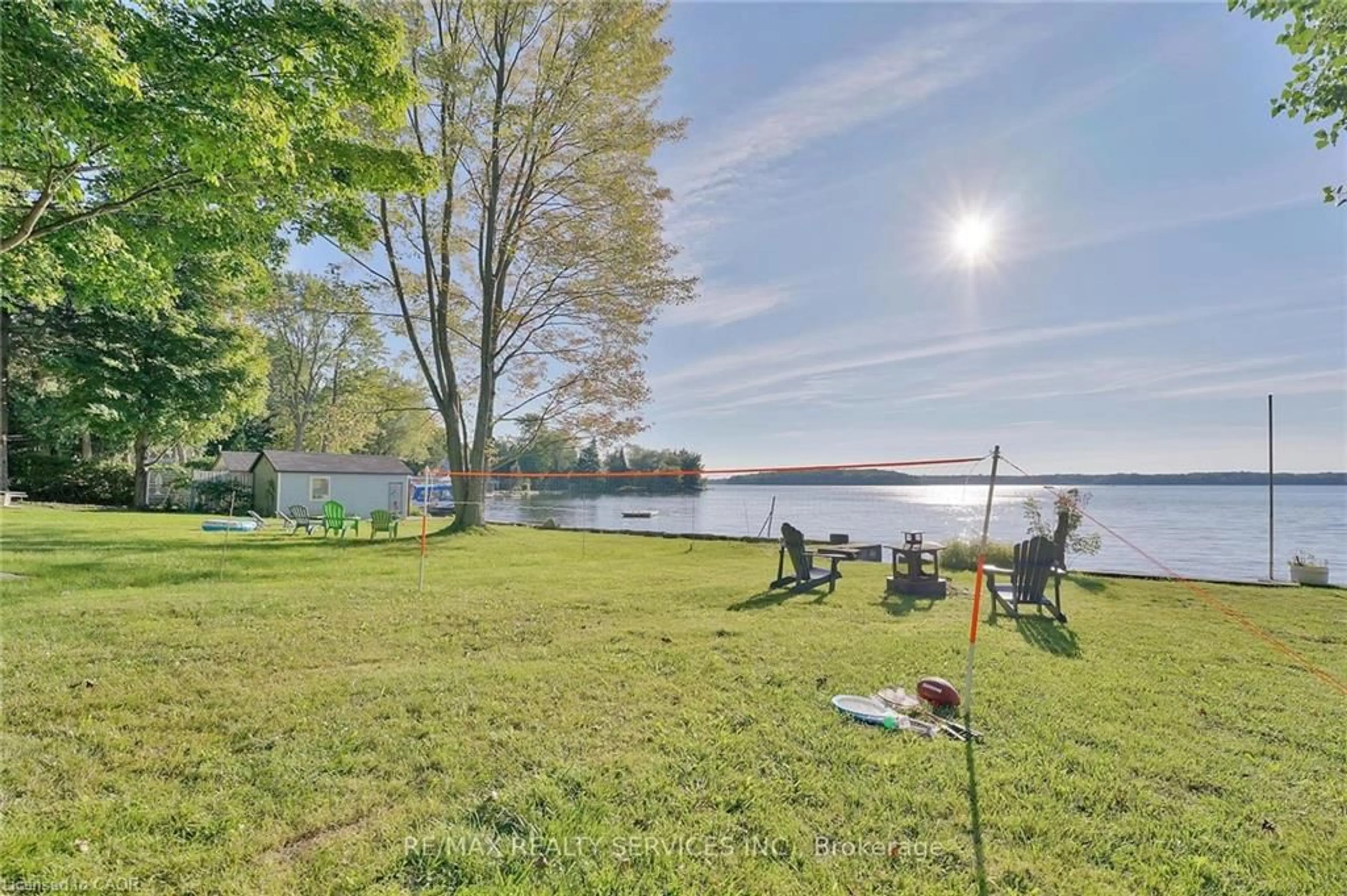 Patio, water/lake/river/ocean view for 2454 Fire Route 13, Smith-Ennismore Ontario K0L 2H0