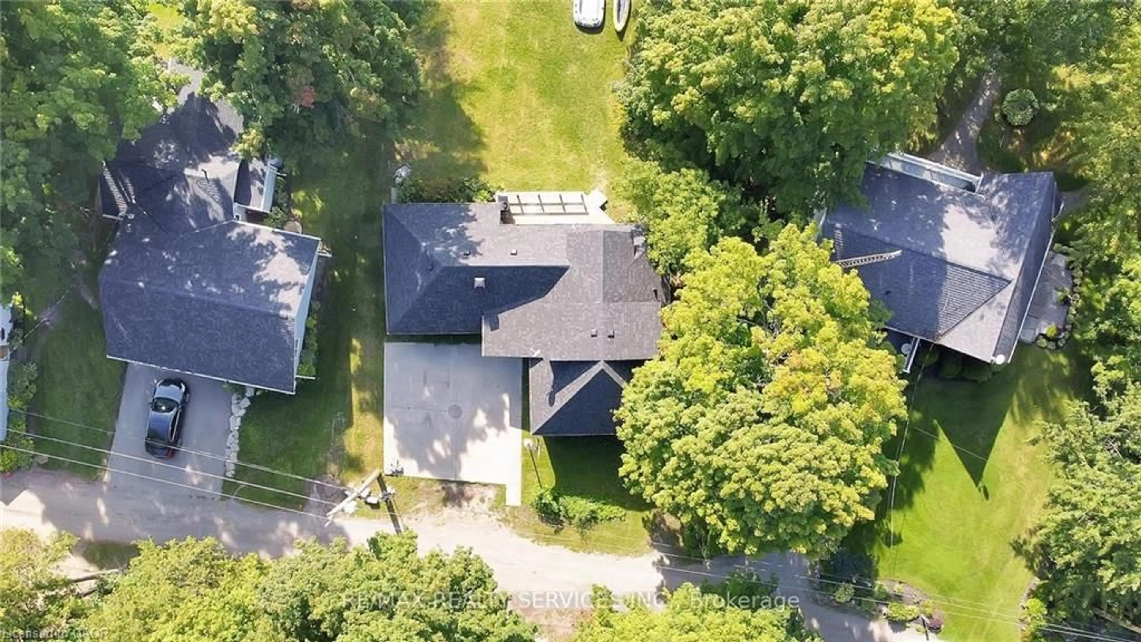 A pic from outside/outdoor area/front of a property/back of a property/a pic from drone, street for 2454 Fire Route 13, Smith-Ennismore Ontario K0L 2H0