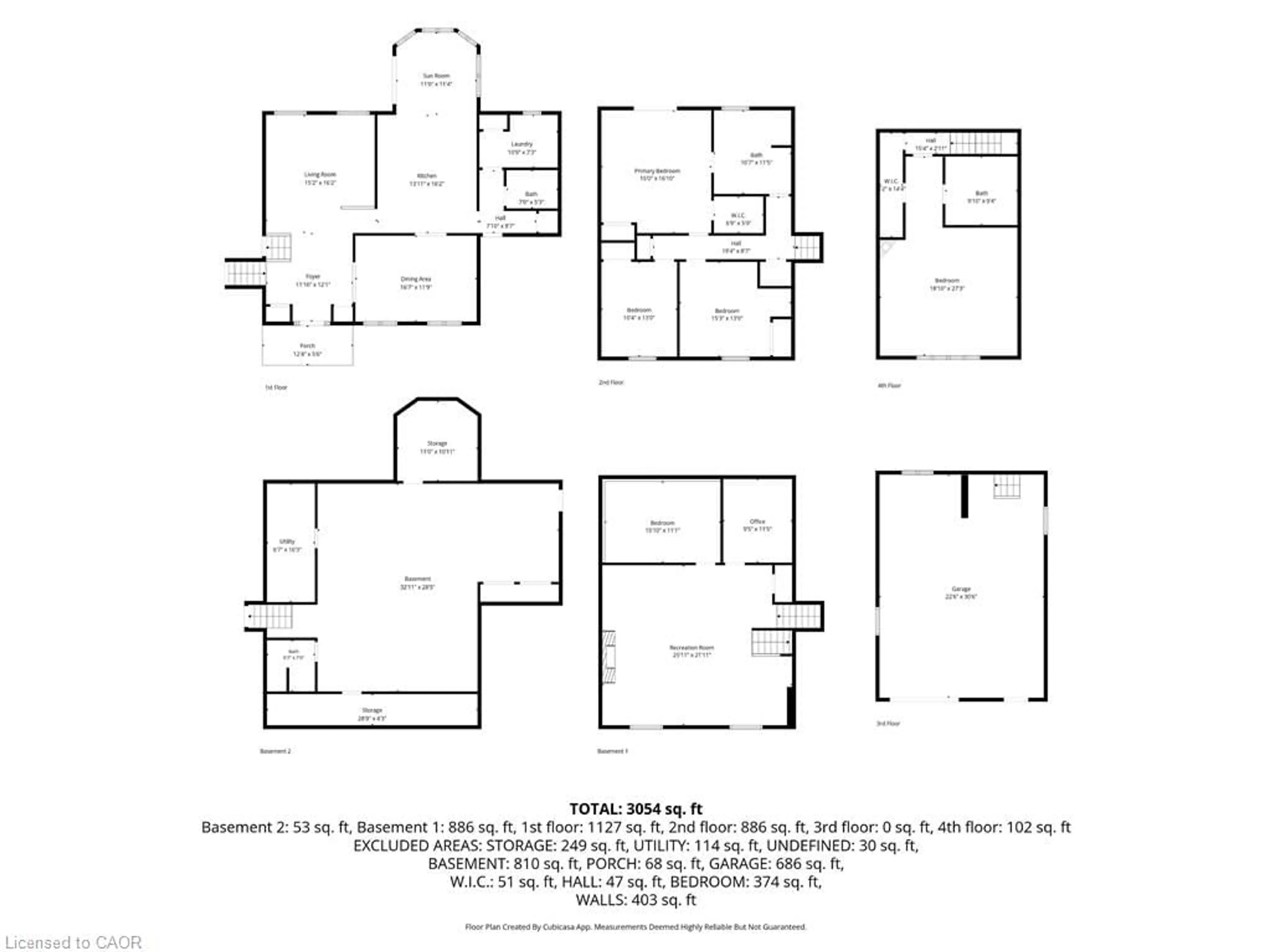 Floor plan for 1306 St Johns Rd, Simcoe Ontario N3Y 4K1