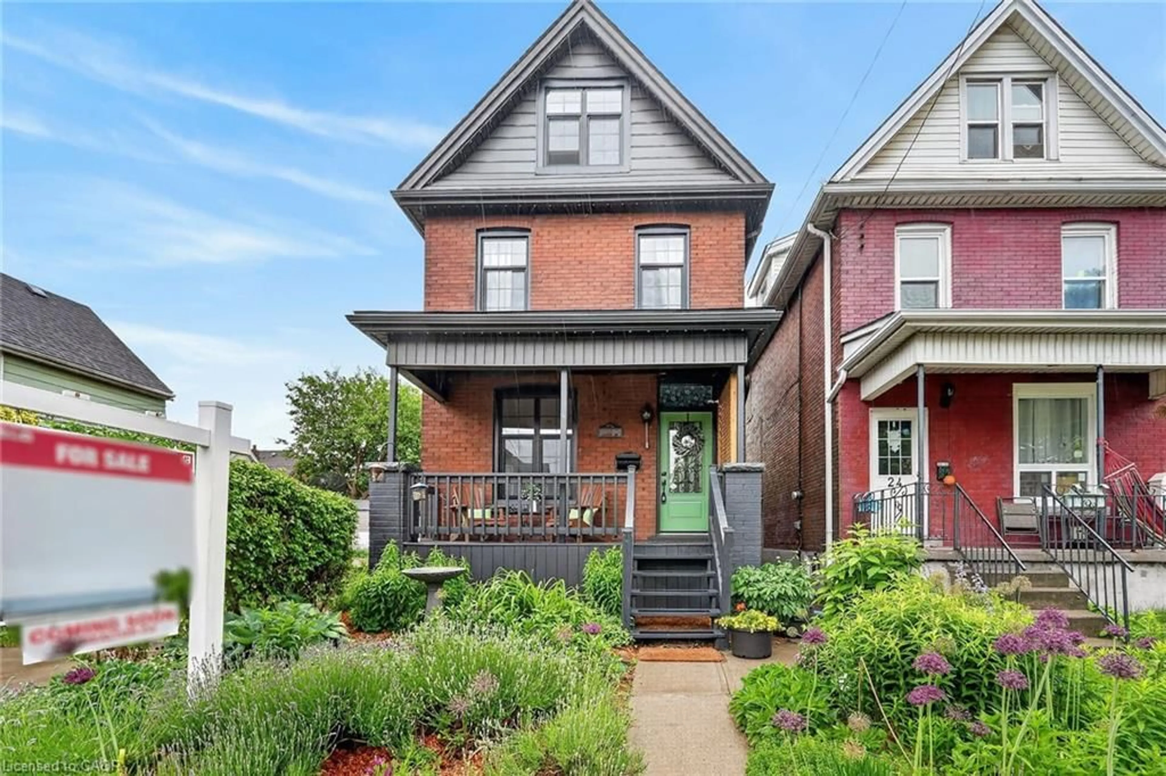 Home with brick exterior material, street for 26 Campbell Ave, Hamilton Ontario L8L 2N1