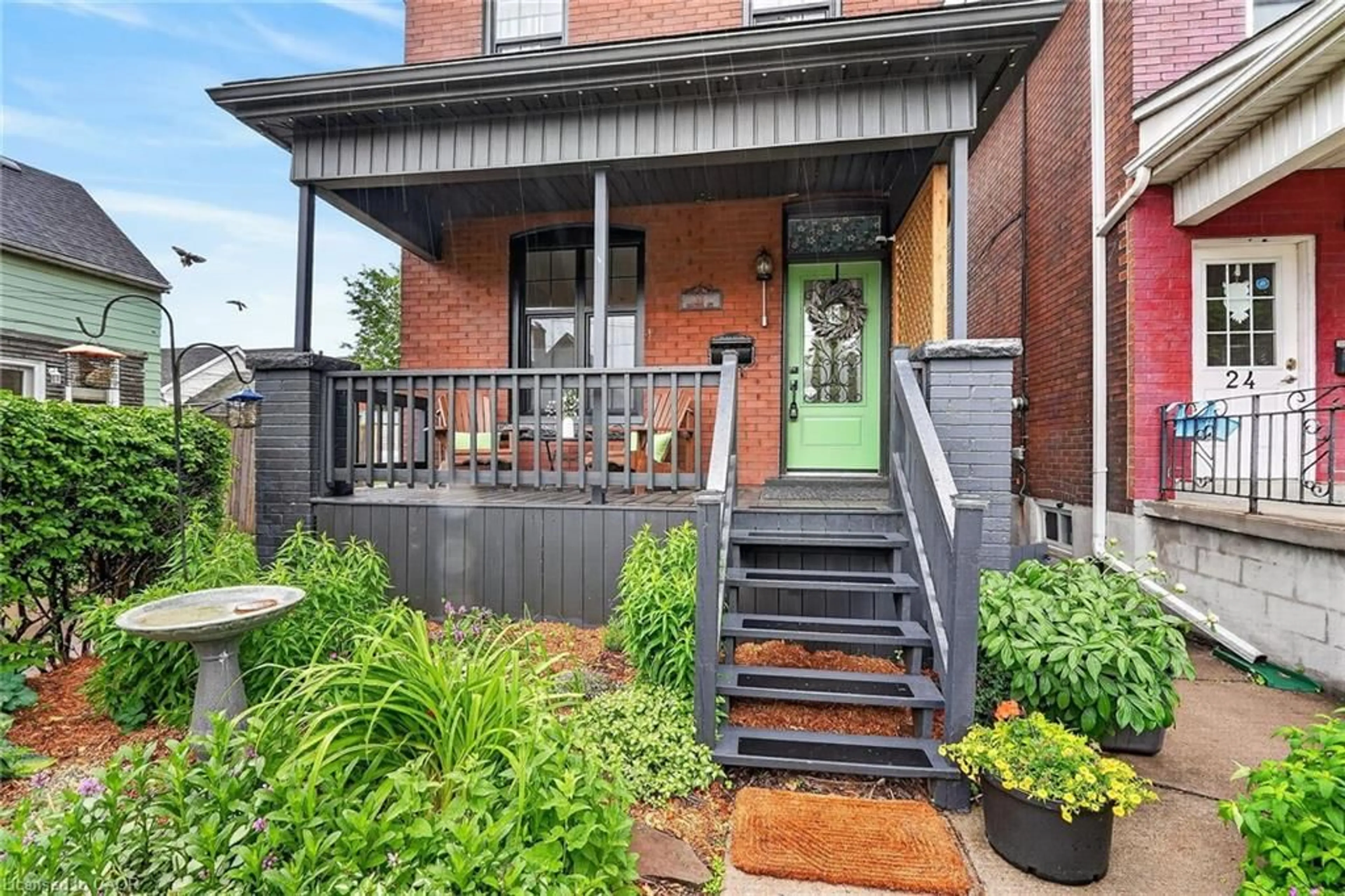 Home with brick exterior material, street for 26 Campbell Ave, Hamilton Ontario L8L 2N1