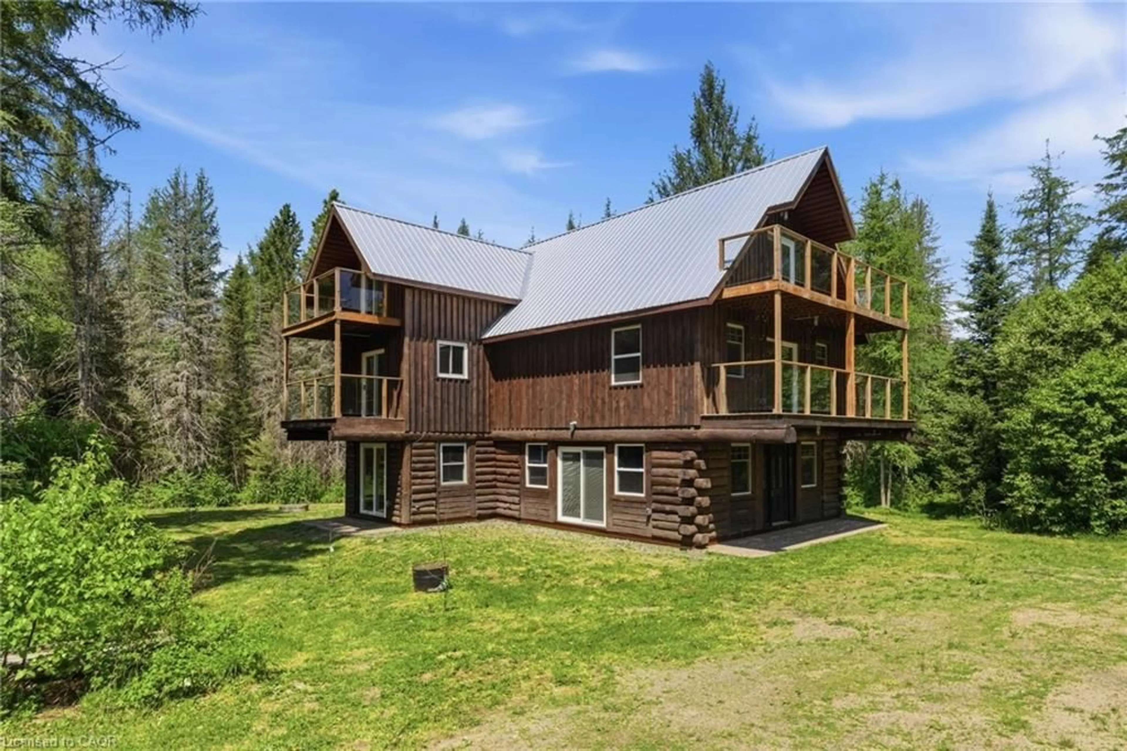A pic from outside/outdoor area/front of a property/back of a property/a pic from drone, building for 3994 Eagle Lake Rd, Lount Ontario P0A 1X0