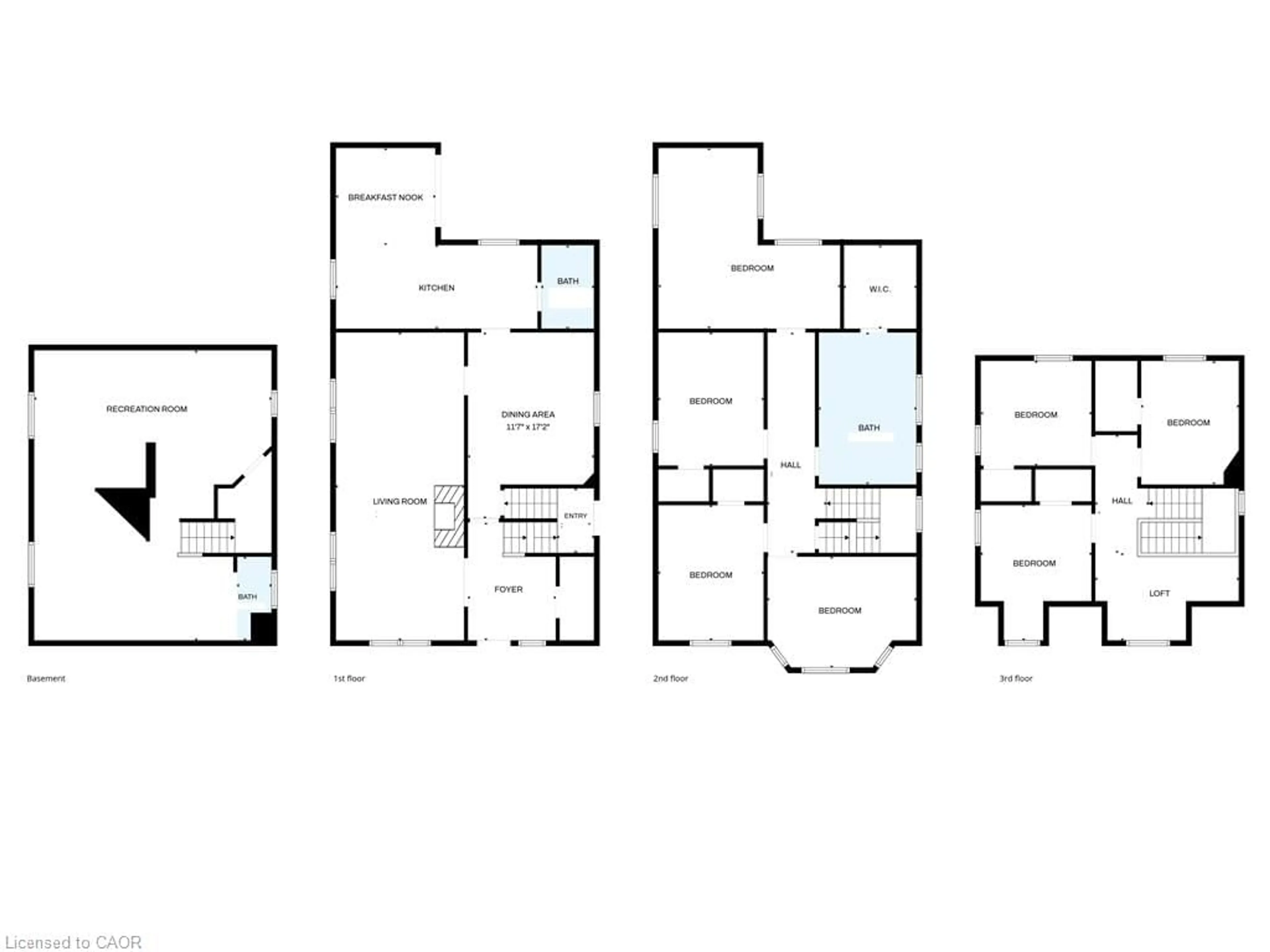 Floor plan for 422 Lock St, Dunnville Ontario N1A 1V6