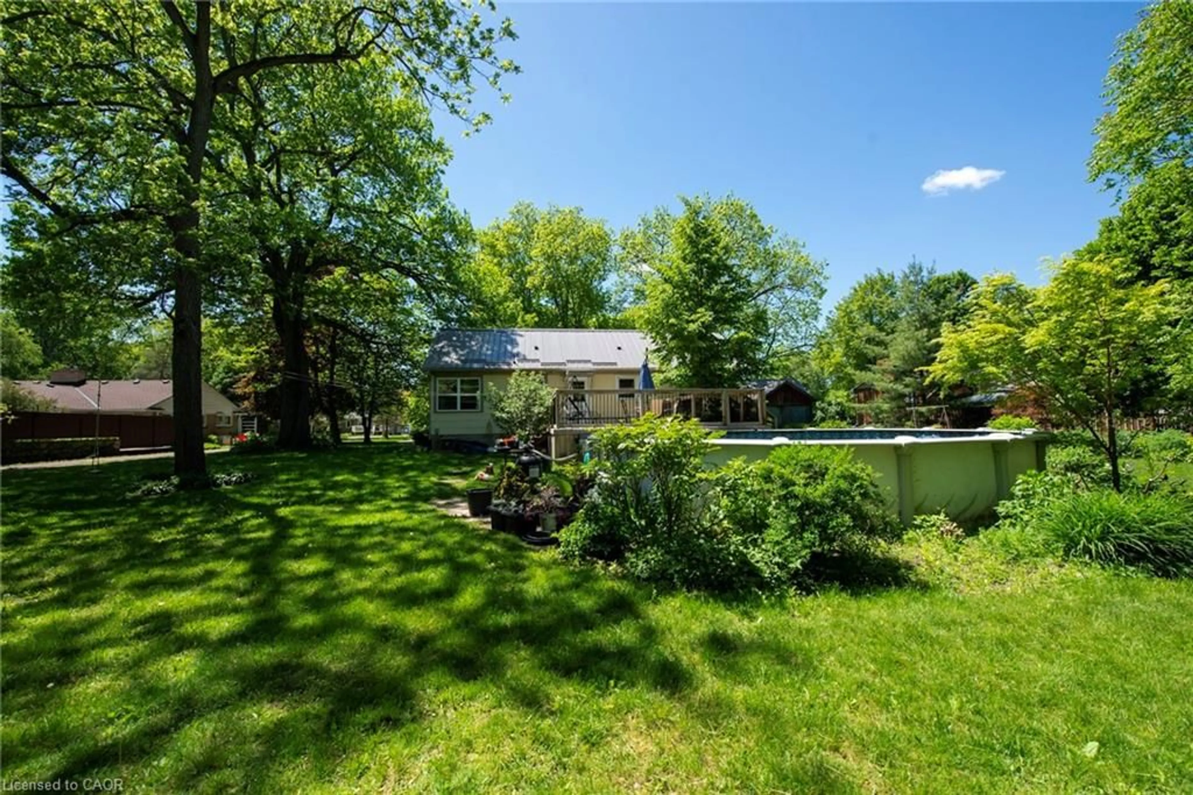 A pic from outside/outdoor area/front of a property/back of a property/a pic from drone, water/lake/river/ocean view for 508 Prospect Point Rd, Ridgeway Ontario L0S 1N0