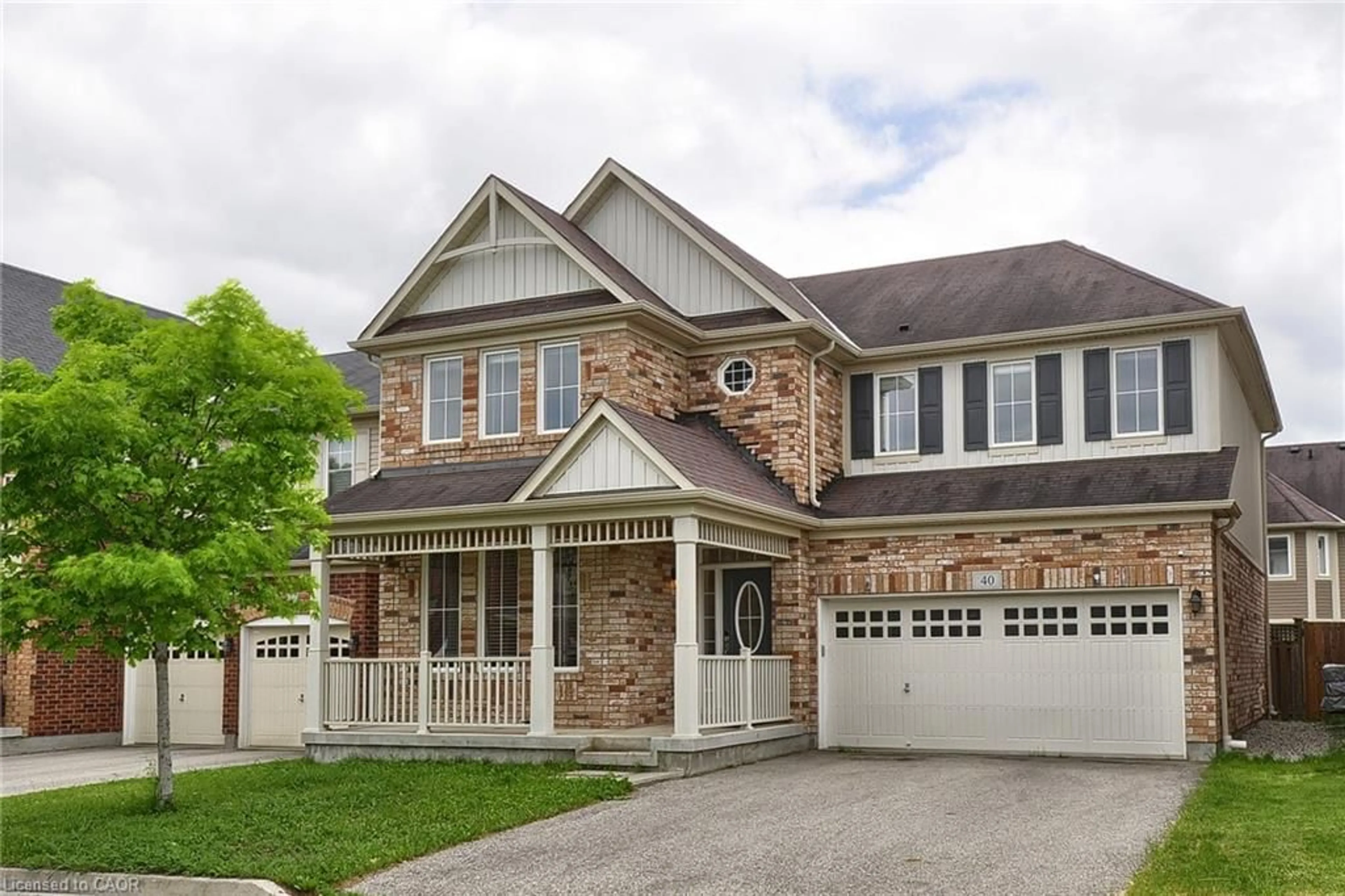 Home with brick exterior material, street for 40 Beattie Cres, Cambridge Ontario N3C 0E8