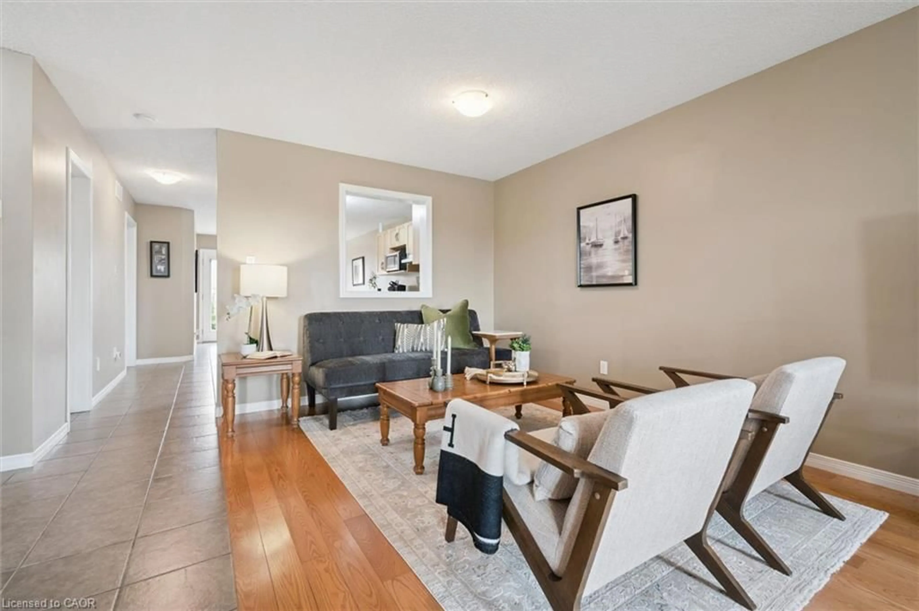 Living room with furniture, unknown for 105 Spencer Dr, Elora Ontario N0B 1S0