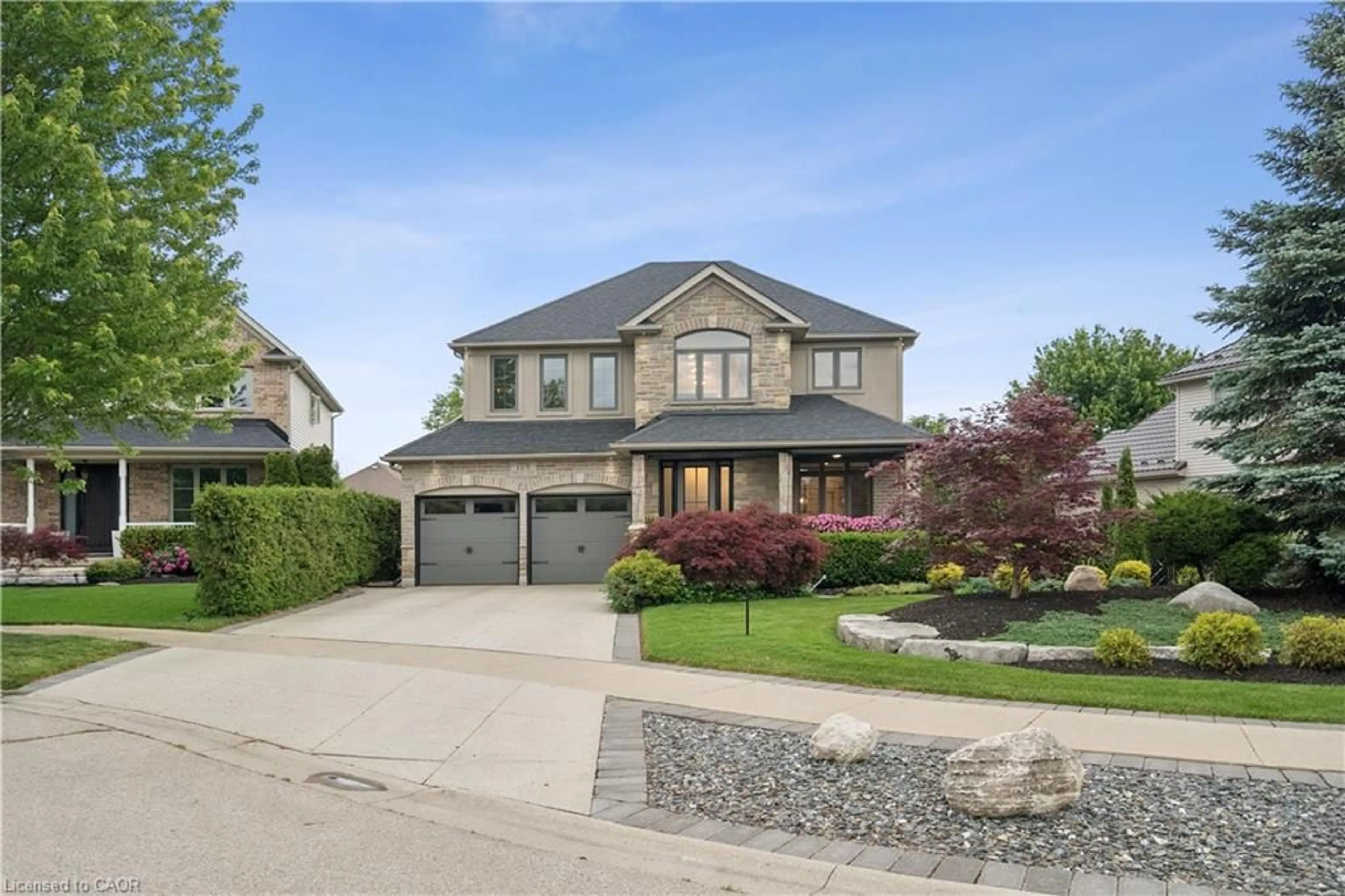 Home with brick exterior material, street for 125 Wheeler Crt, Rockwood Ontario N0B 2K0