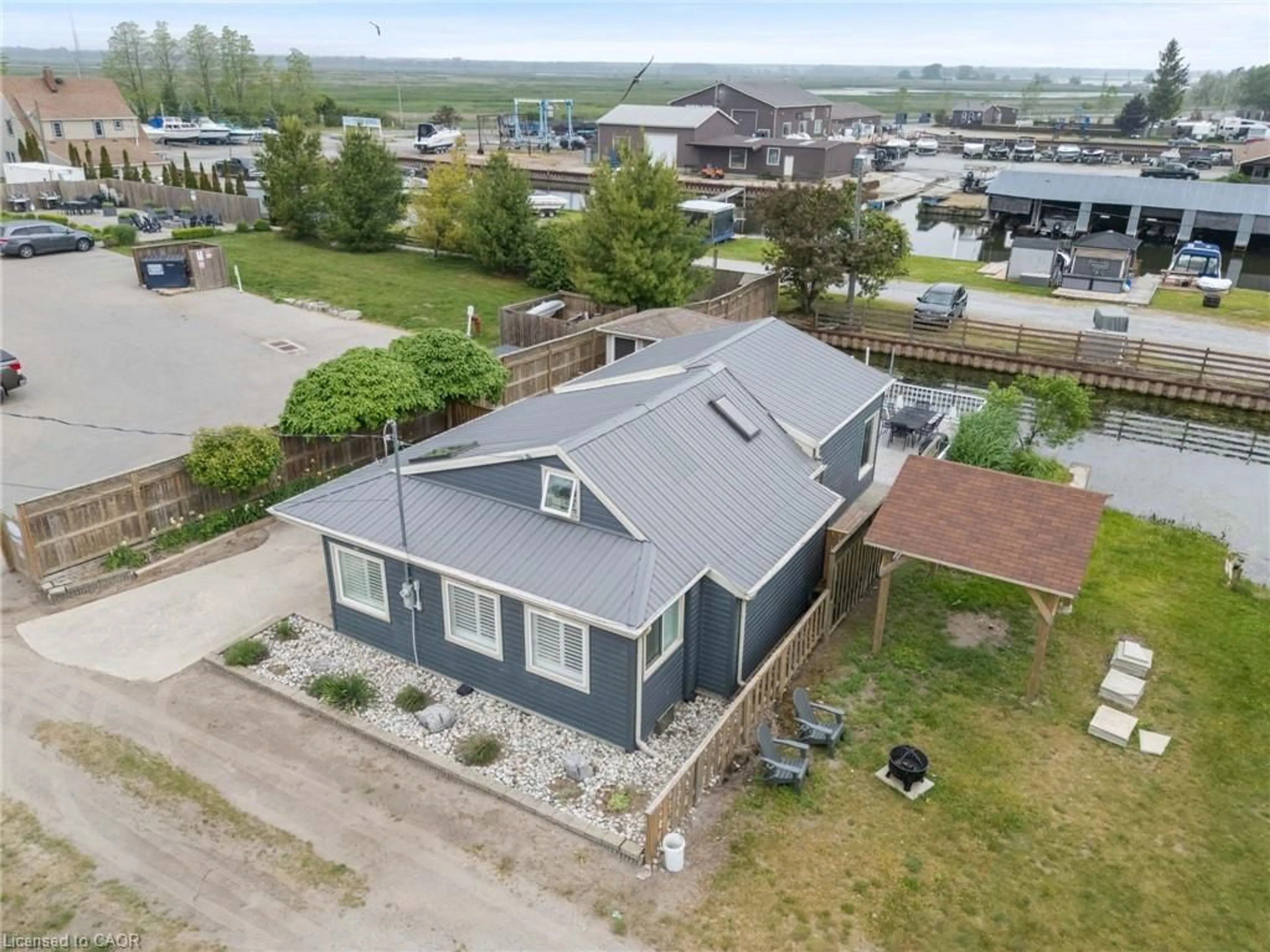 A pic from outside/outdoor area/front of a property/back of a property/a pic from drone, unknown for 24 Private Lane, Long Point Ontario N0E 1M0