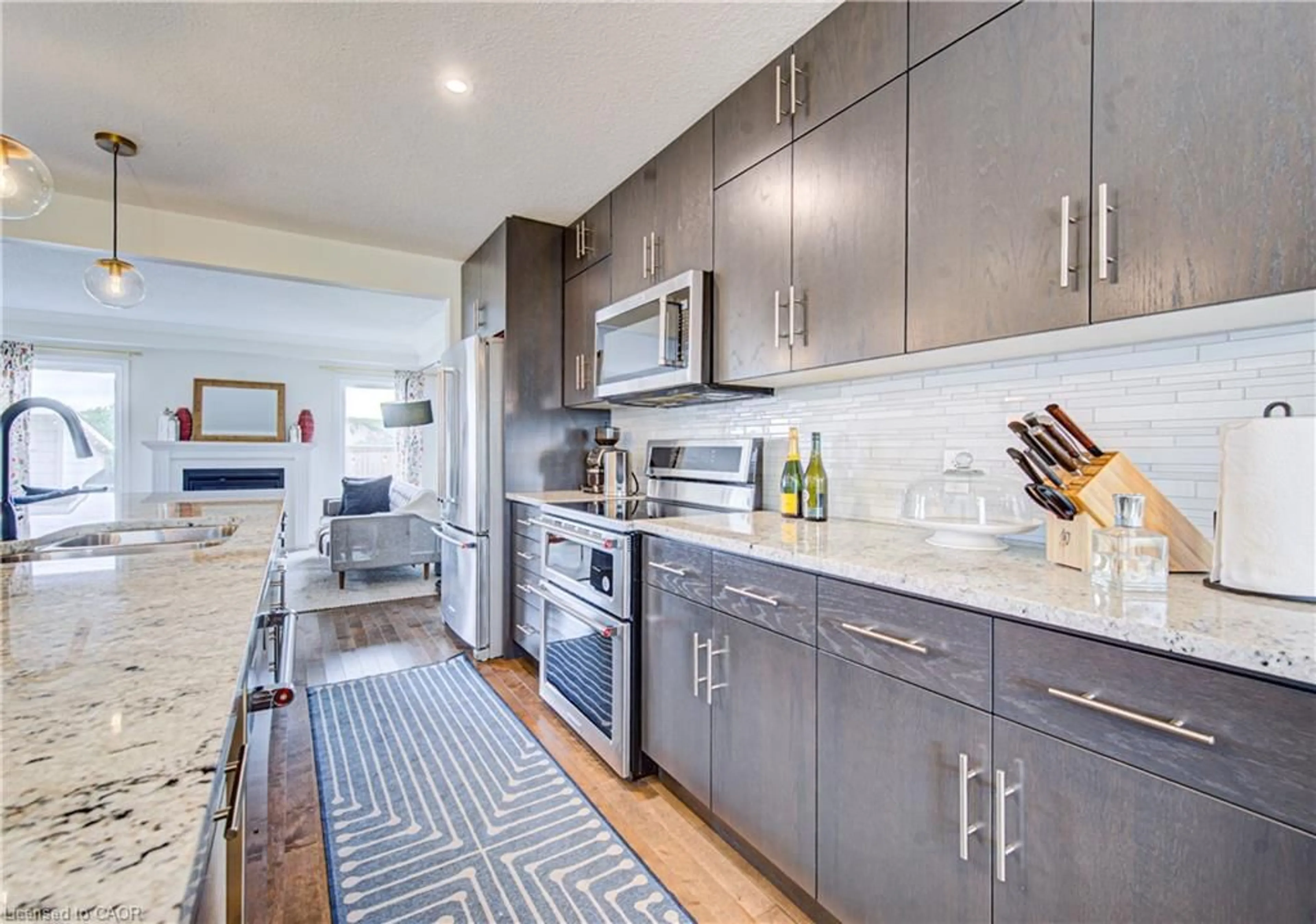 Open concept kitchen, unknown for 290 William St, Elmira Ontario N3B 0B5