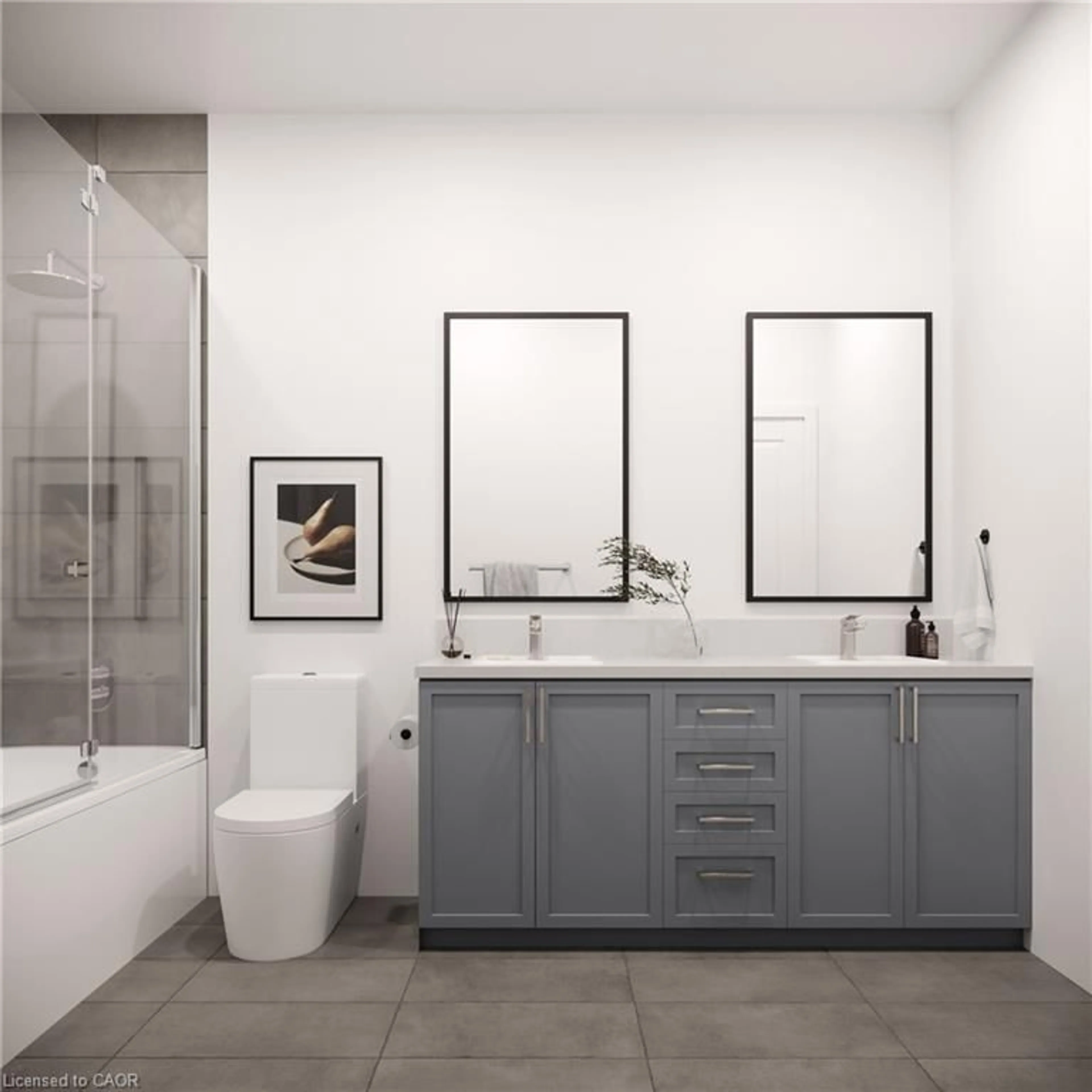 Contemporary bathroom, ceramic/tile floor for 769 Knox Ave, Hamilton Ontario L8H 6K9