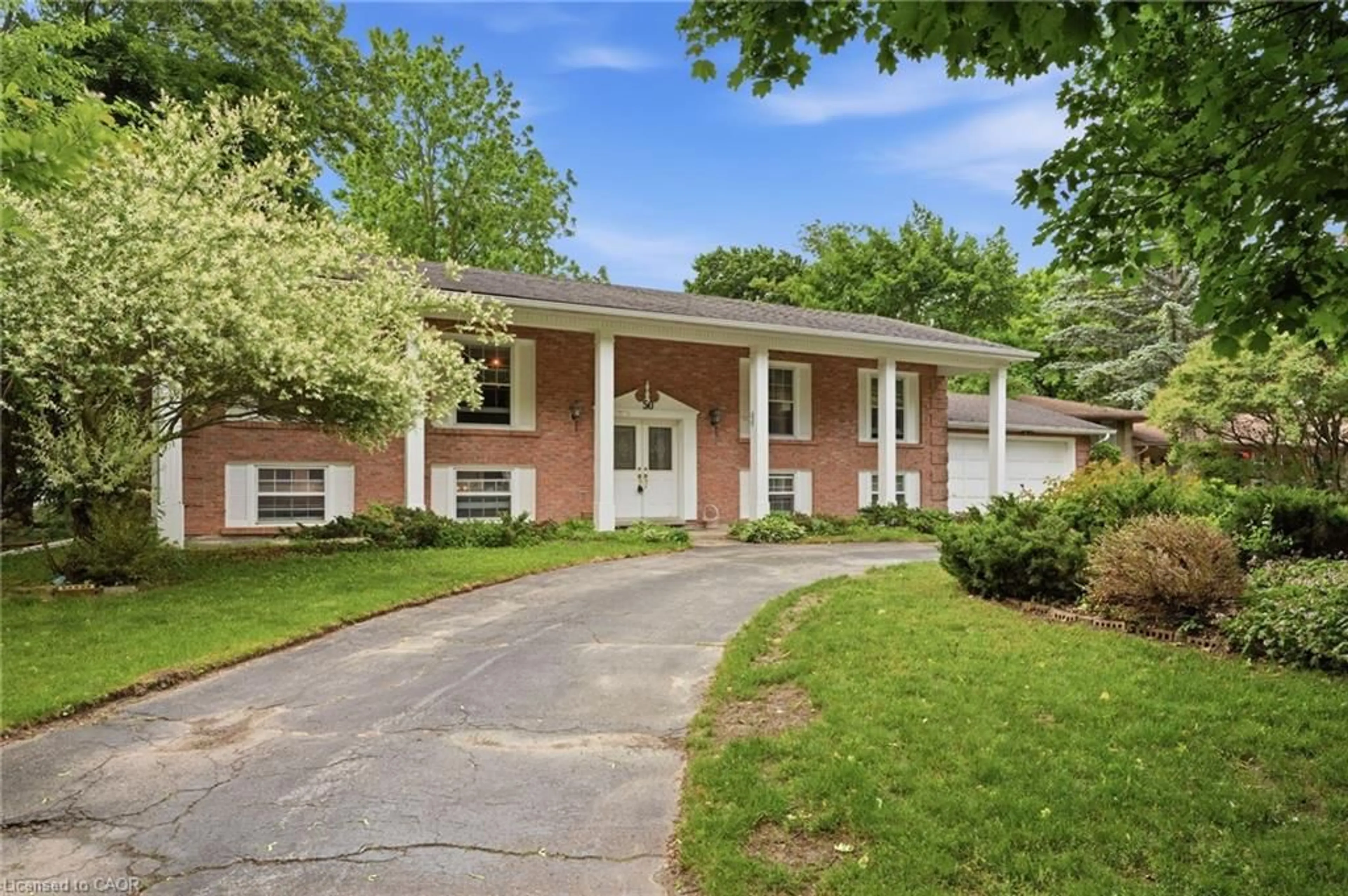 Home with brick exterior material, street for 50 Combermere Cres, Waterloo Ontario N2L 5B1