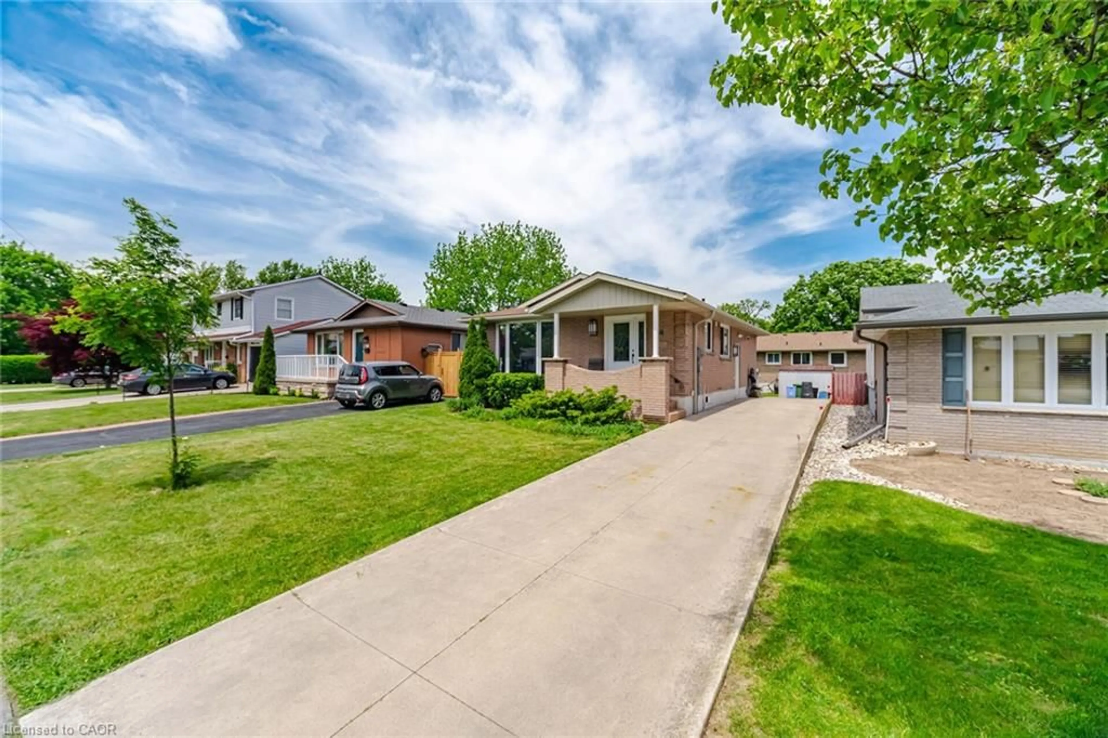 Home with brick exterior material, street for 66 Darlington Dr, Hamilton Ontario L9C 2L9