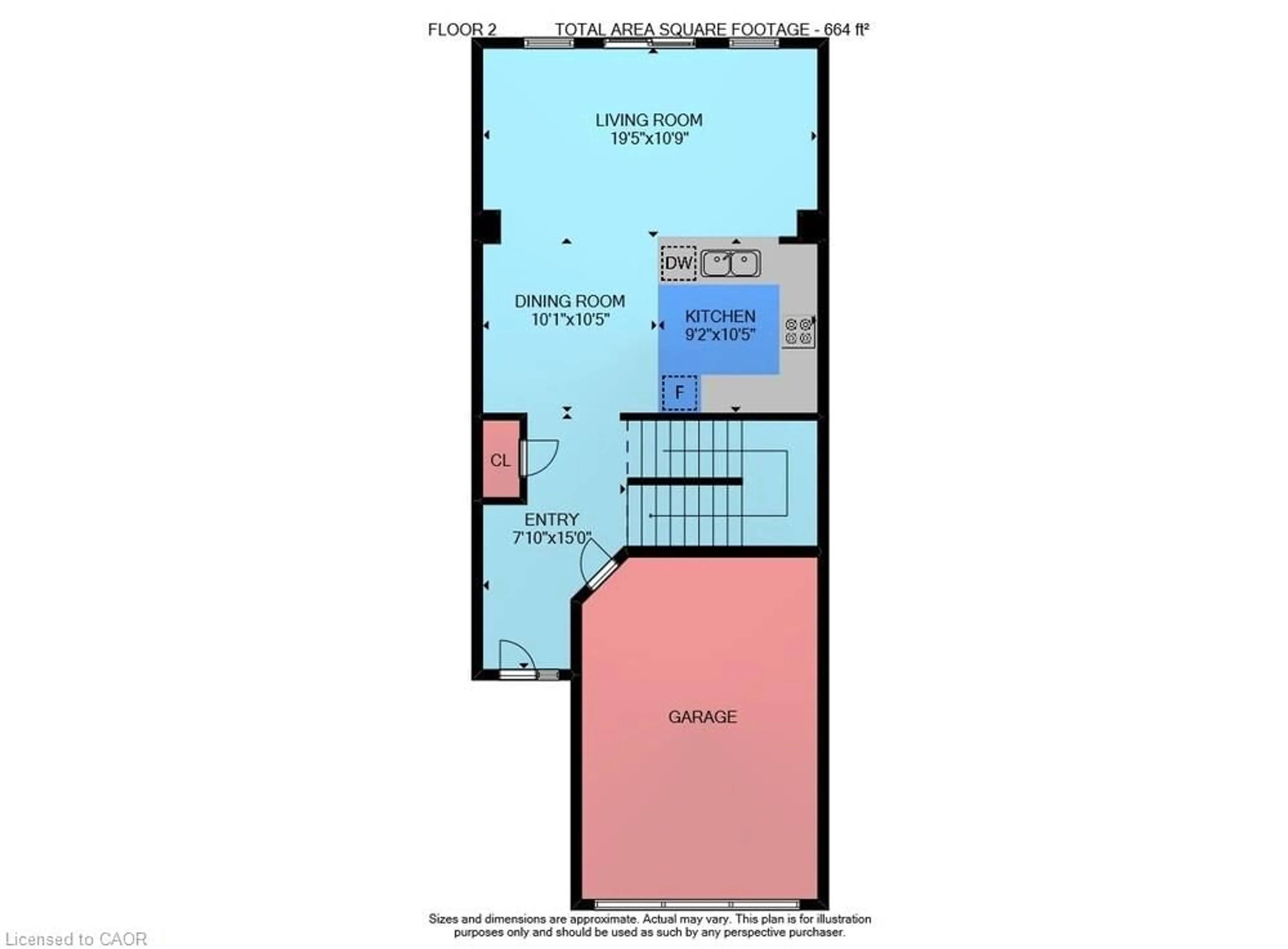 Floor plan for 3963 Crown St, Beamsville Ontario L3J 0T1