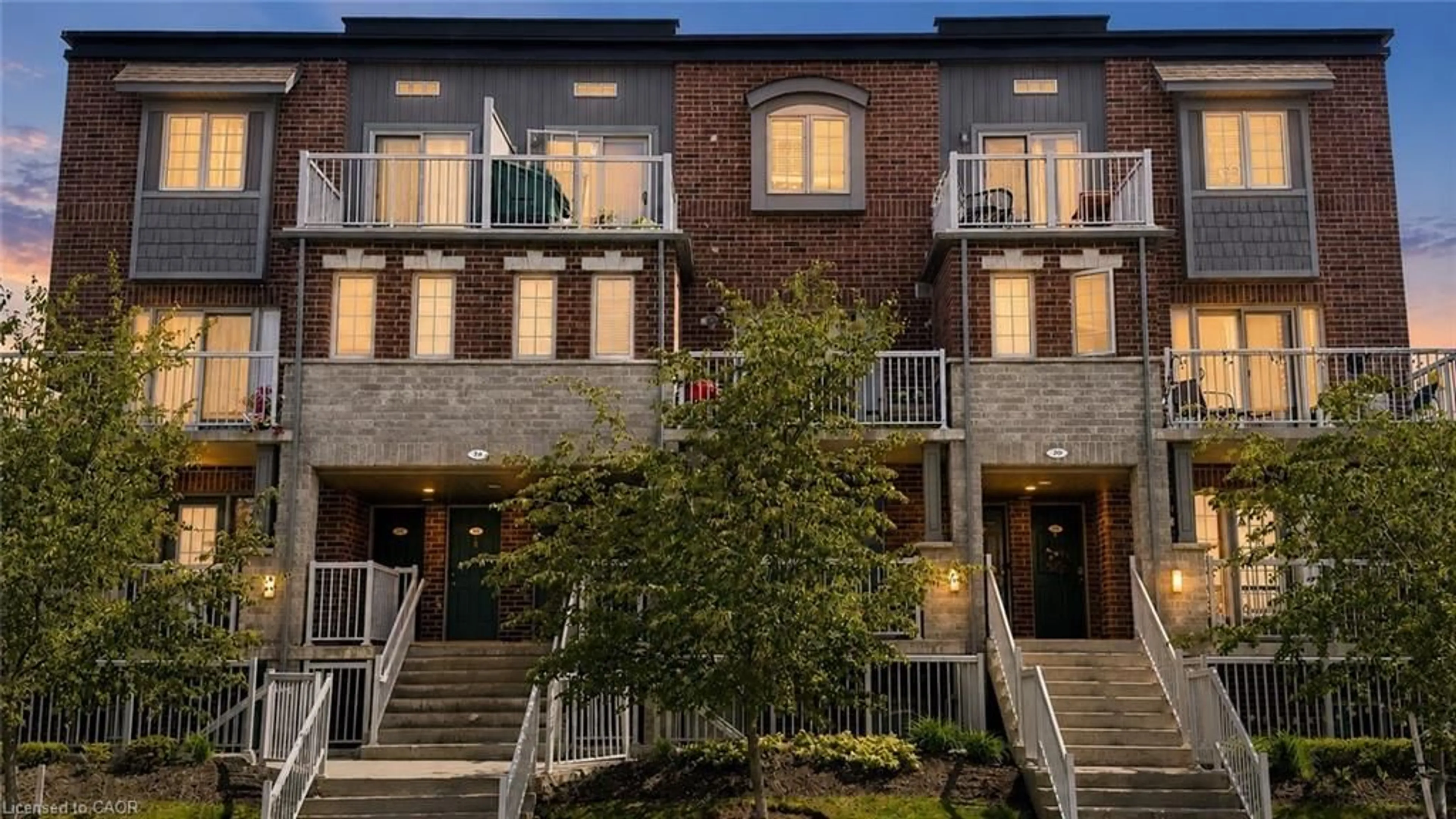 Home with brick exterior material, building for 24 Sienna St #A, Kitchener Ontario N2R 0H6