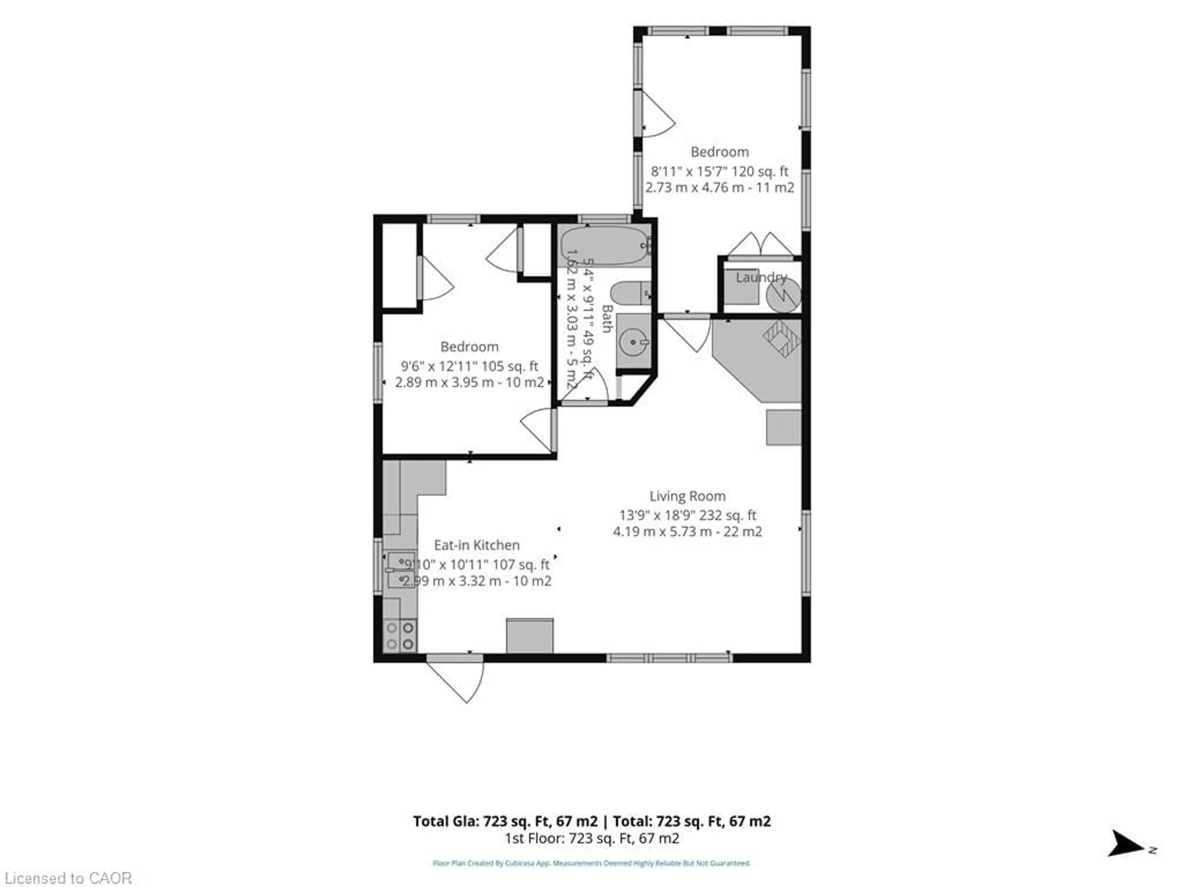 Floor plan for 22 Bass Lane, Port Rowan Ontario N0E 1M0
