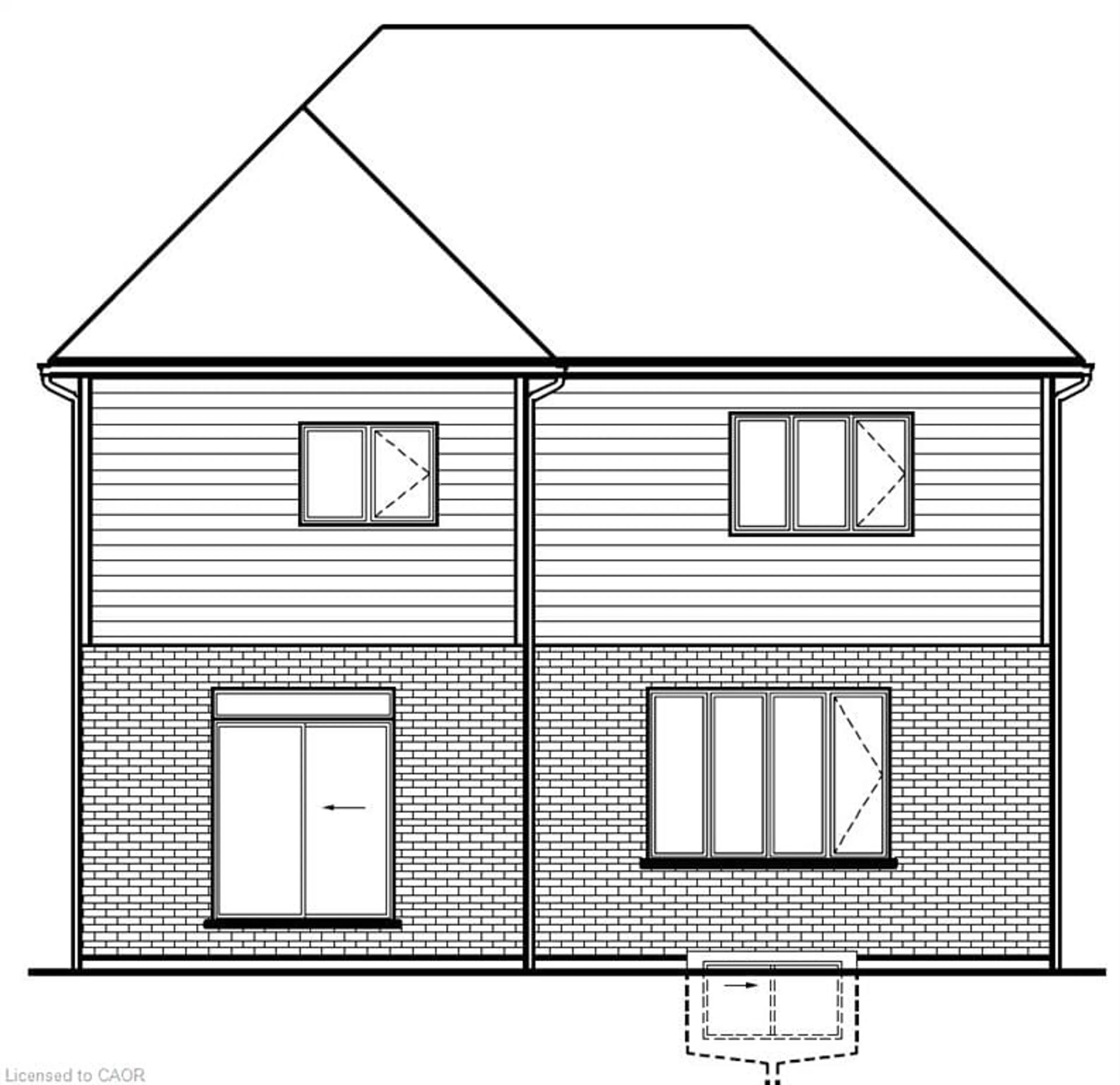 Floor plan for 46 Wild Chicory St #Lot 0068, Kitchener Ontario N2P 0J1