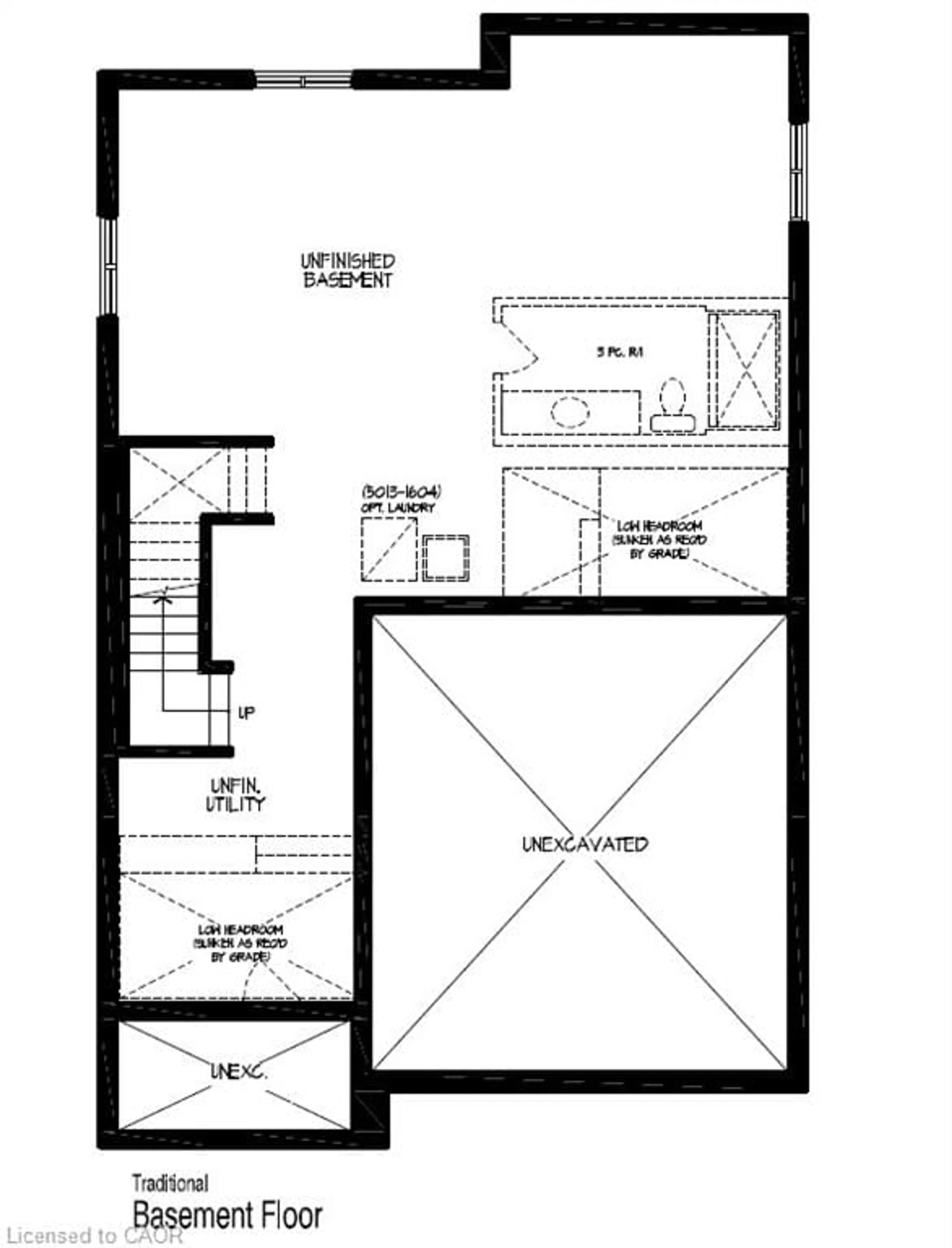Floor plan for 46 Wild Chicory St #Lot 0068, Kitchener Ontario N2P 0J1