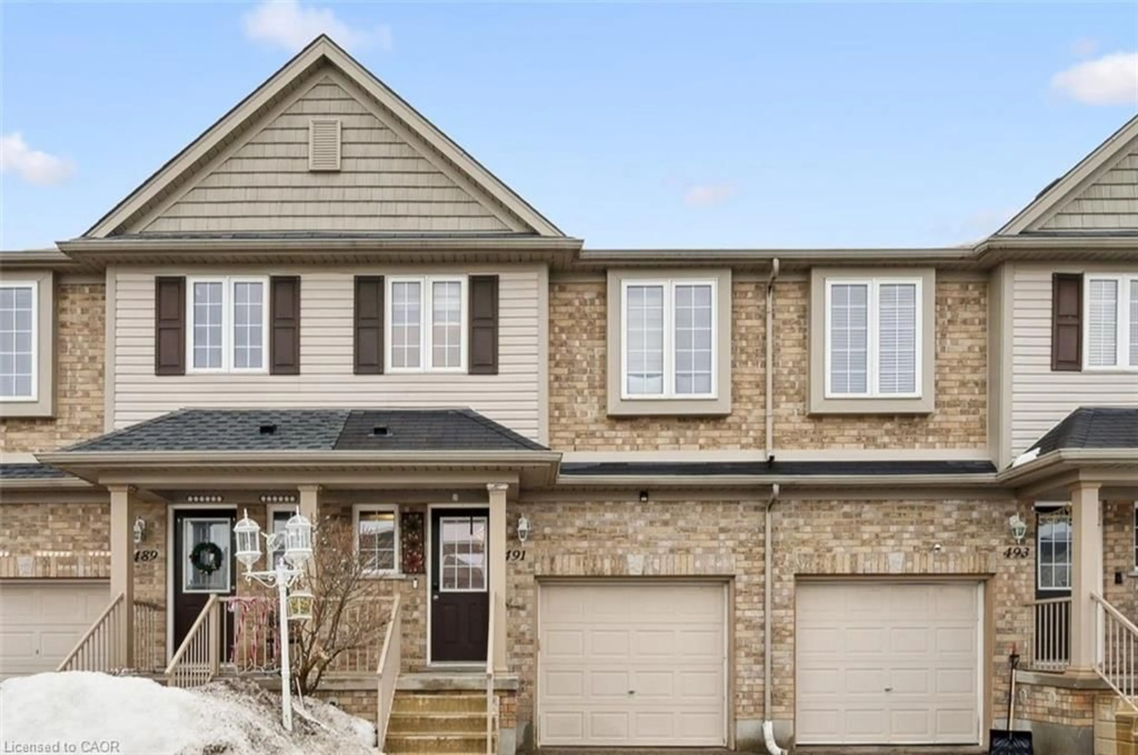 Home with brick exterior material, street for 491 Beaumont Cres, Kitchener Ontario N2A 0C4