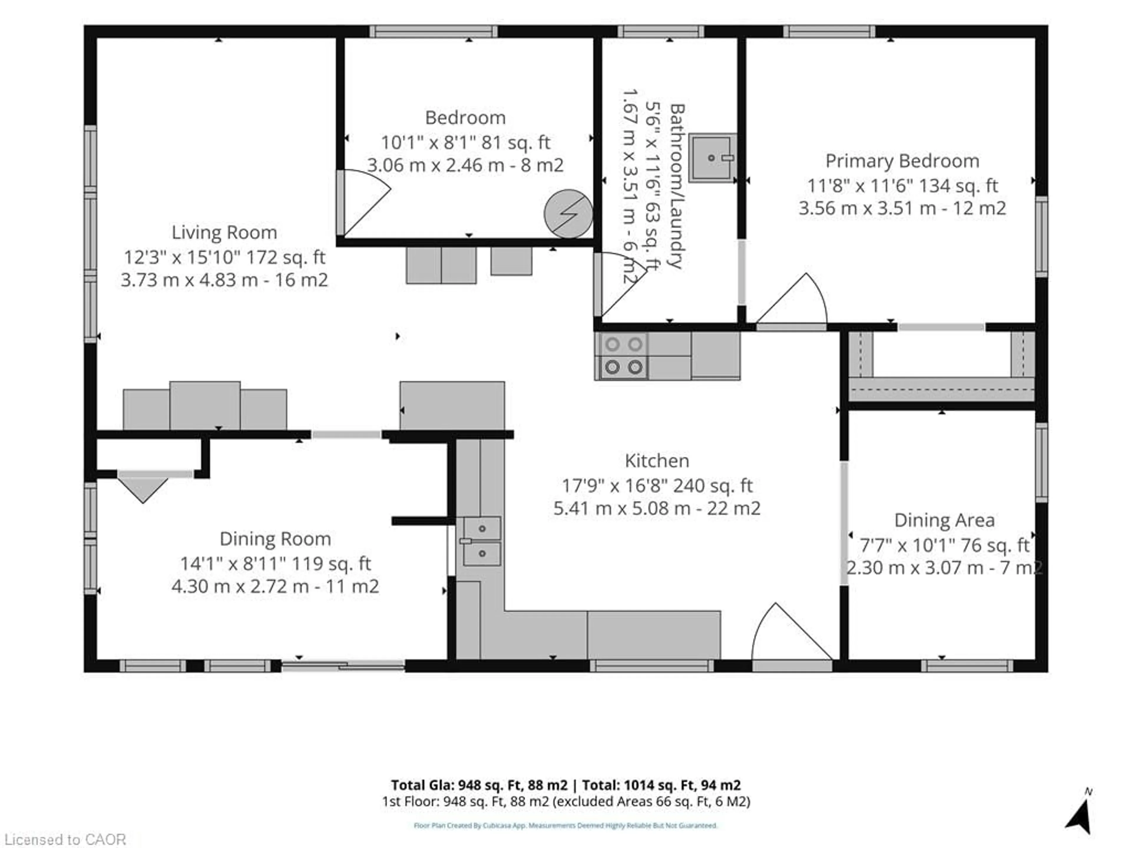Floor plan for 4966 Highway 59, Courtland Ontario N0J 1E0