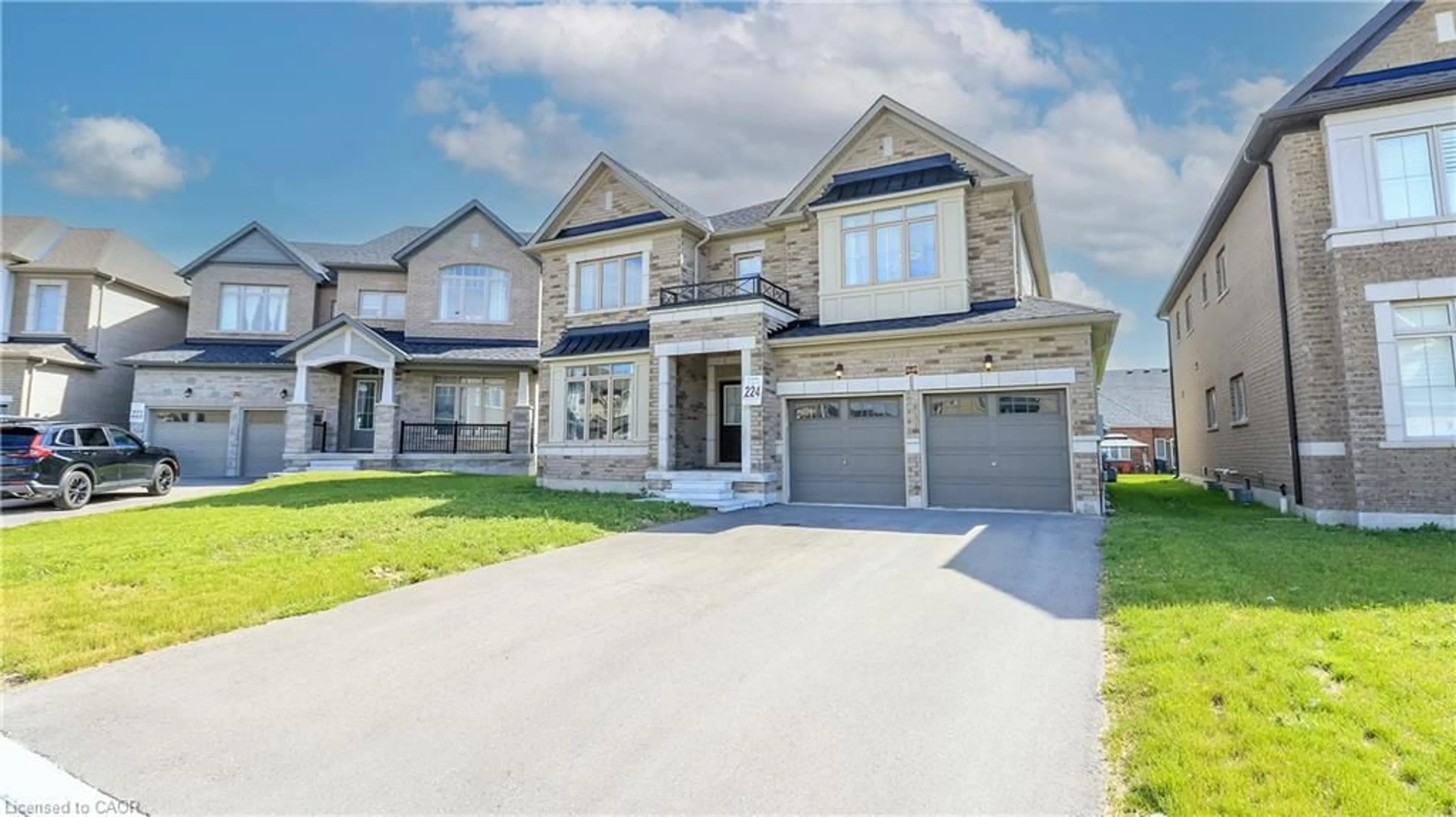 Home with brick exterior material, street for 1649 Corsal Crt, Innisfil Ontario L9S 0P8