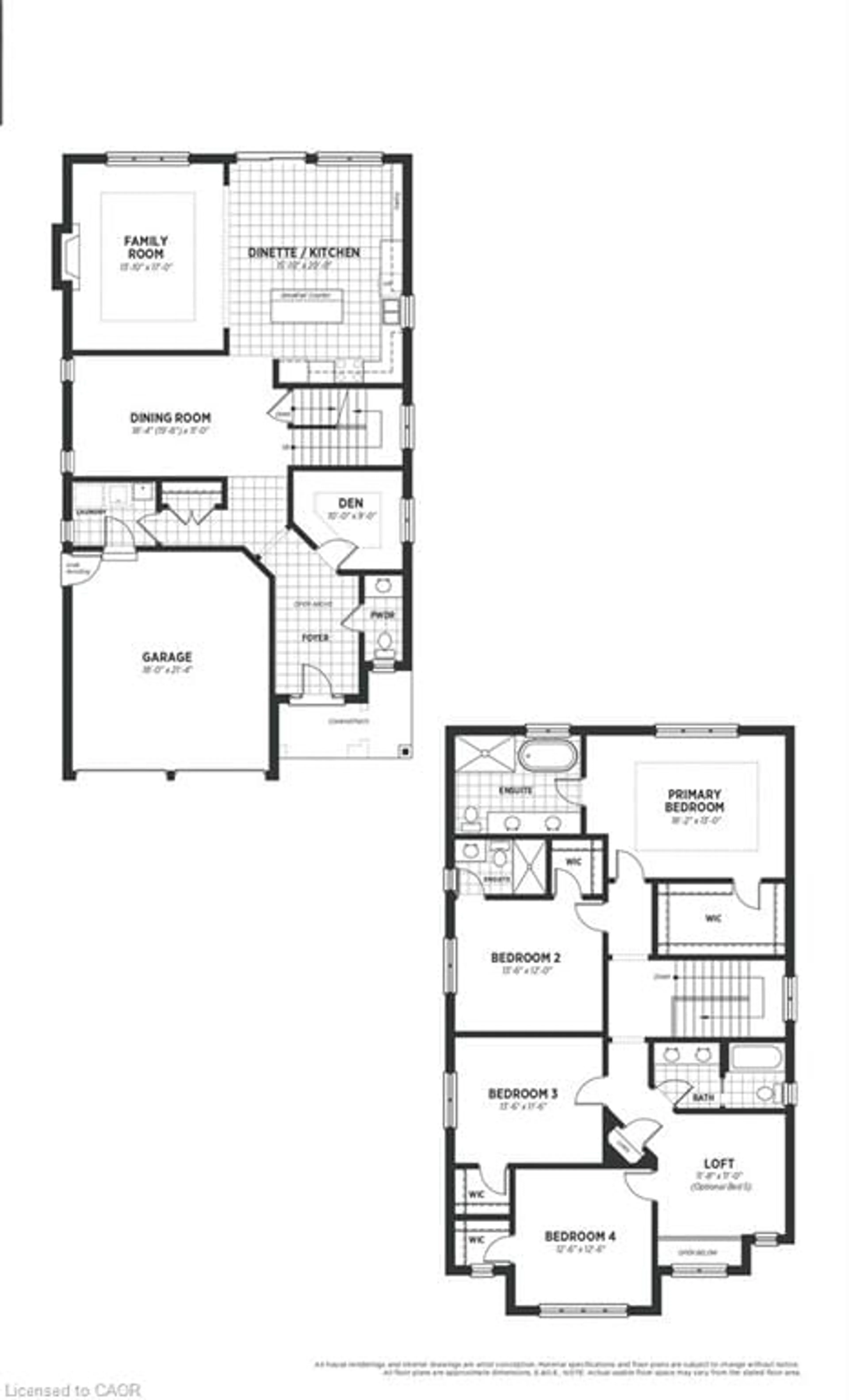 Floor plan for 422 Masters Dr, Woodstock Ontario N4T 0P6
