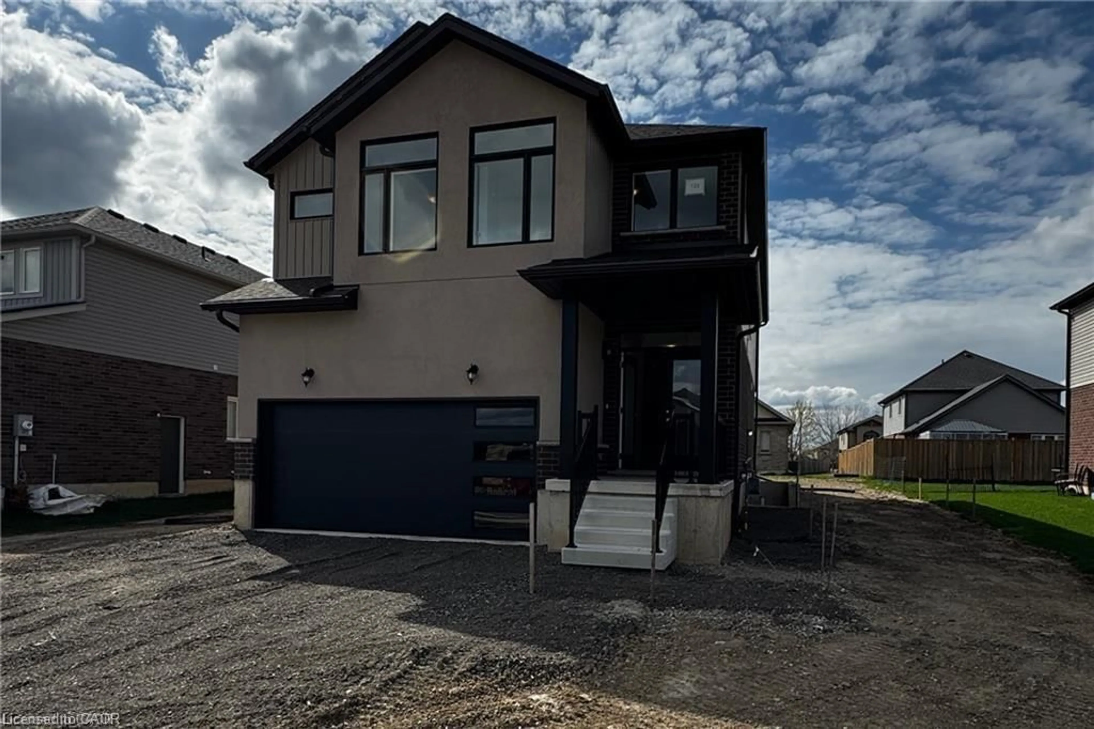 Home with brick exterior material, street for 123 Maple St, Drayton Ontario N0G 1P0