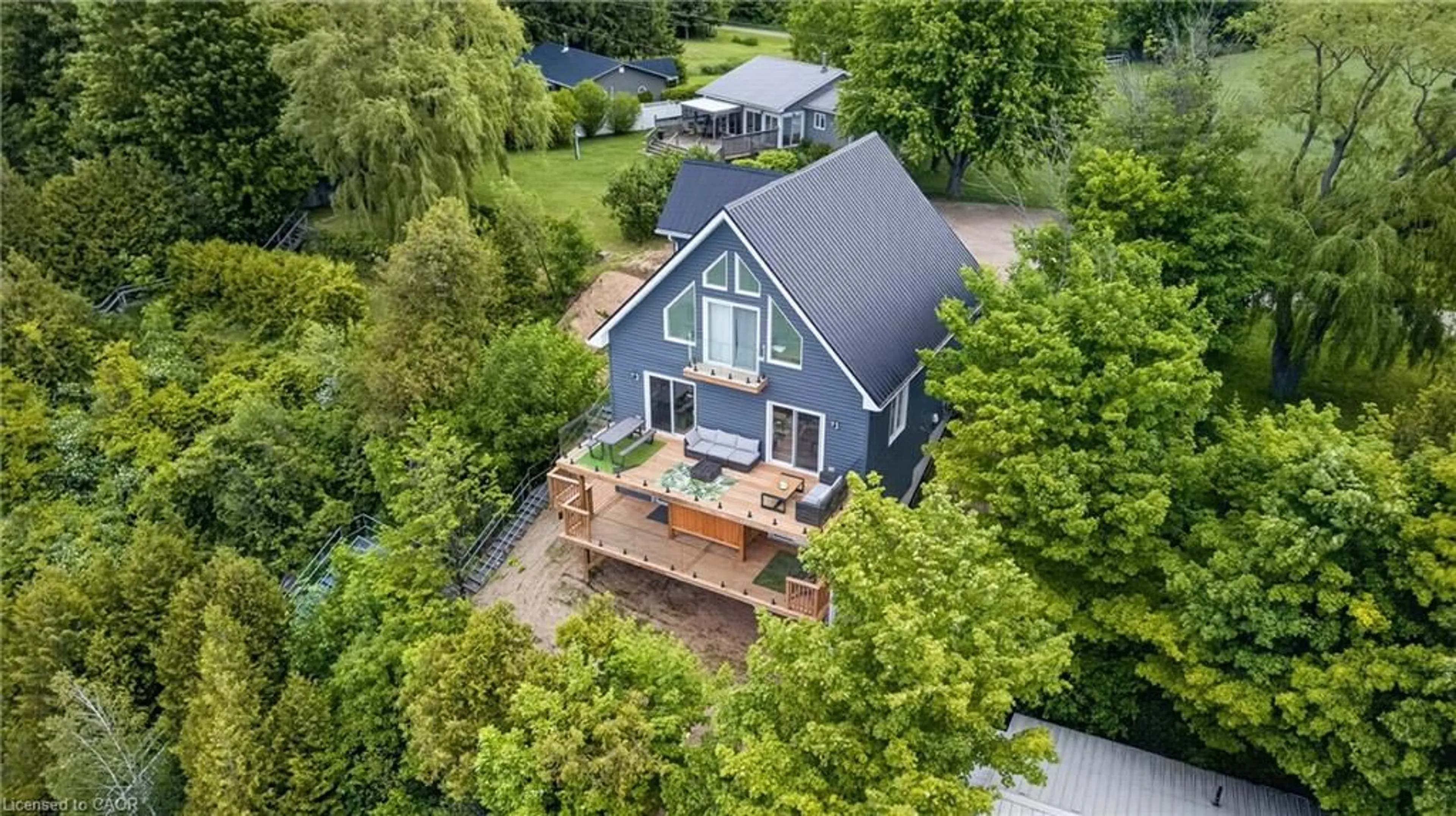 A pic from outside/outdoor area/front of a property/back of a property/a pic from drone, street for 85373 Mackenzie Camp Rr#3 Rd, Ashfield-Colborne-Wawanosh Ontario N7A 3X9