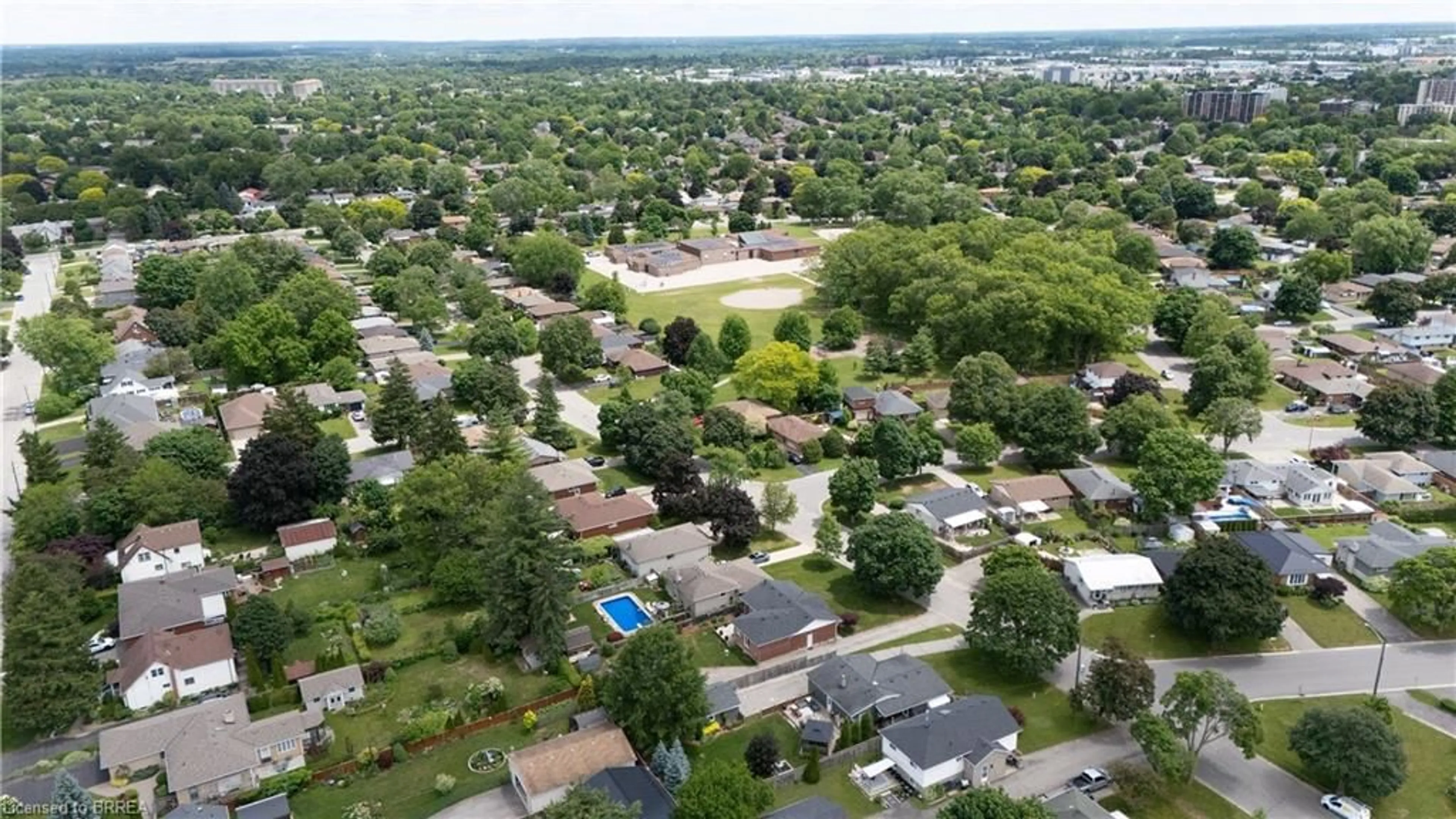 A pic from outside/outdoor area/front of a property/back of a property/a pic from drone, street for 83 Evelyn St, Brantford Ontario N3R 3H2