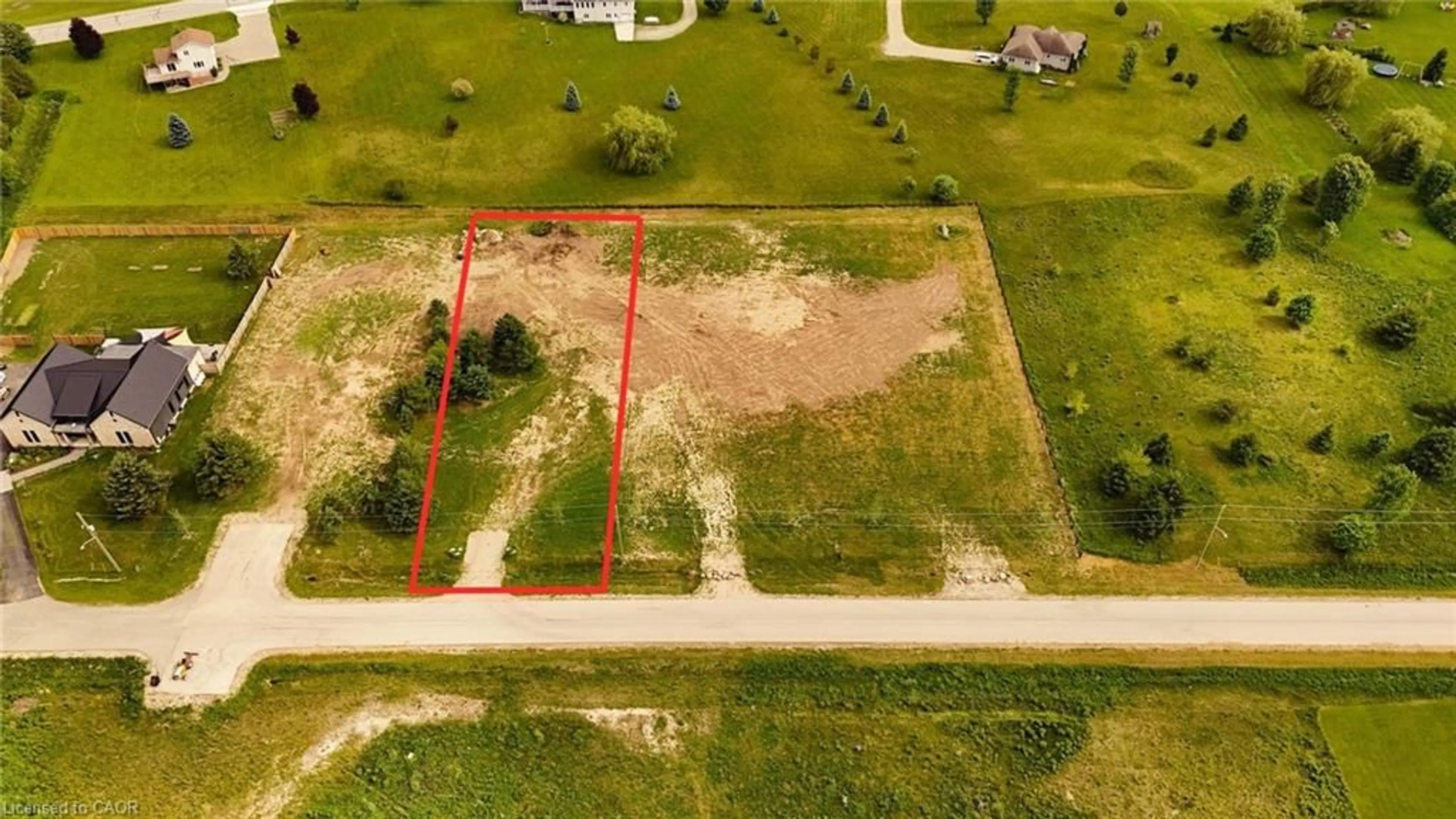 A pic from outside/outdoor area/front of a property/back of a property/a pic from drone, unknown for 1020 Currie St, Wroxeter Ontario N0G 2X0