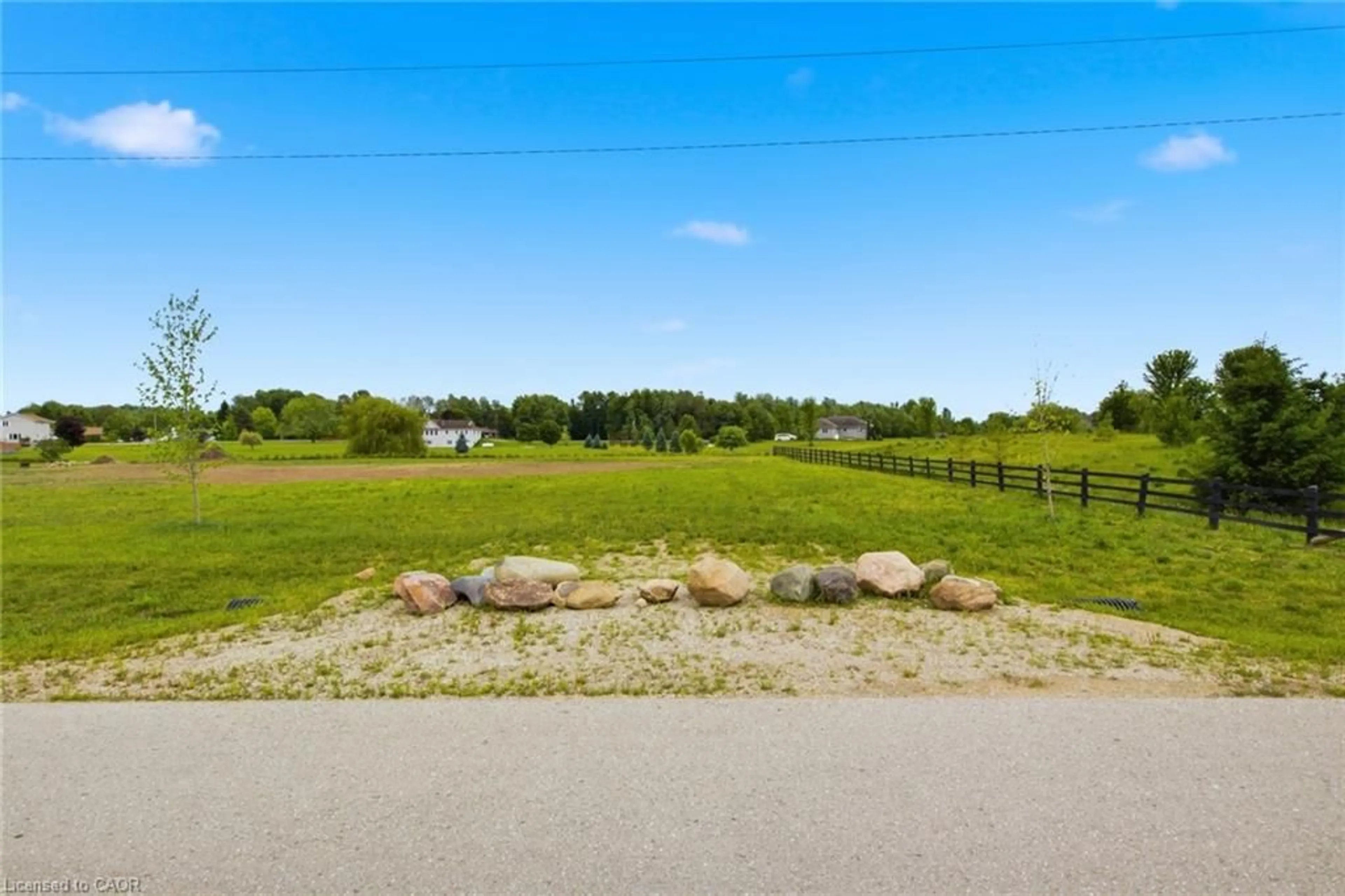 A pic from outside/outdoor area/front of a property/back of a property/a pic from drone, water/lake/river/ocean view for 1022 Currie St, Wroxeter Ontario N0G 2X0
