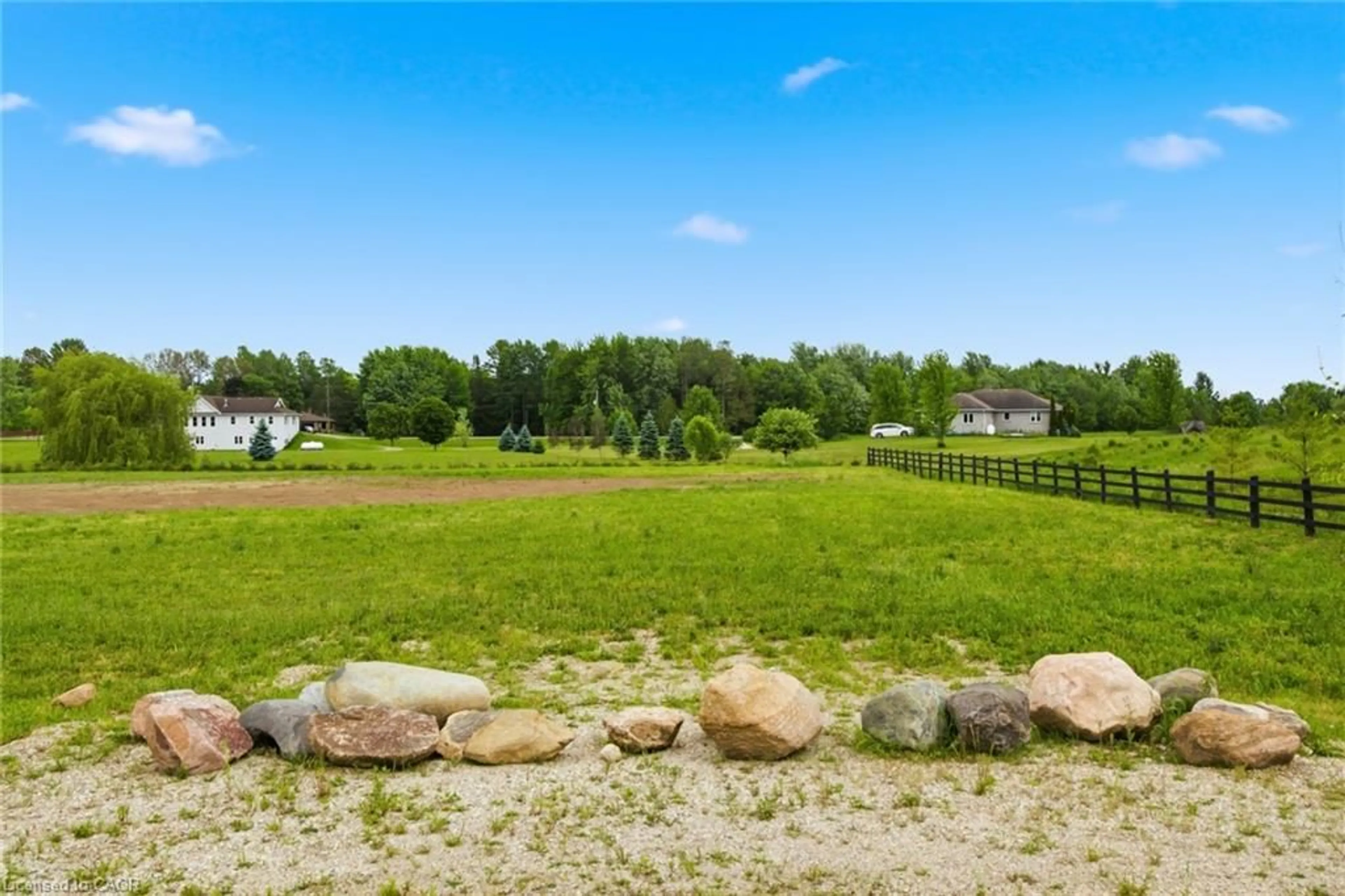 A pic from outside/outdoor area/front of a property/back of a property/a pic from drone, water/lake/river/ocean view for 1016 Currie St, Wroxeter Ontario N0G 2X0