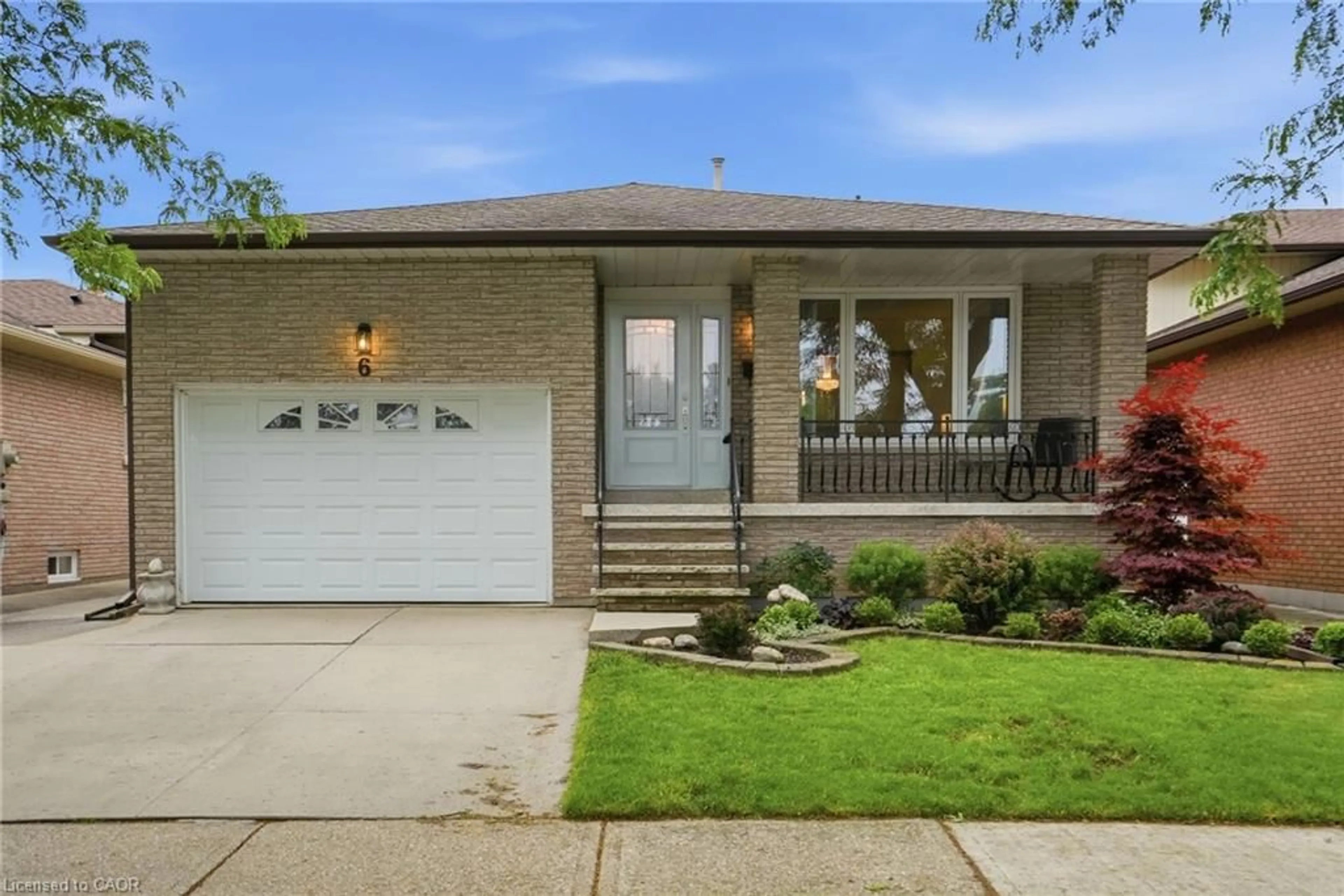 Home with brick exterior material, street for 6 Royce Ave, Stoney Creek Ontario L8G 4C8