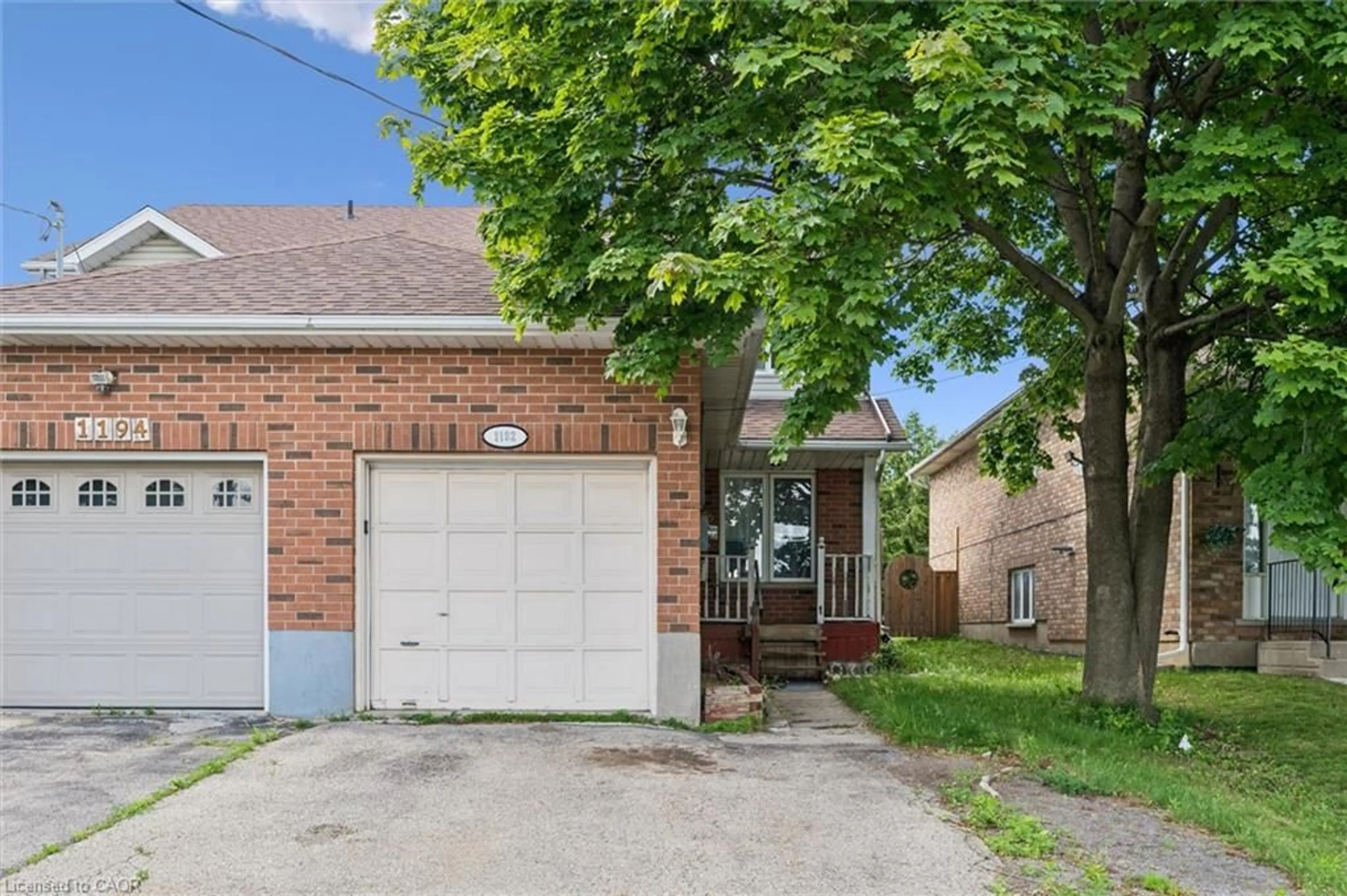 Home with brick exterior material, street for 1192 Ottawa St, Kitchener Ontario N2E 1L8