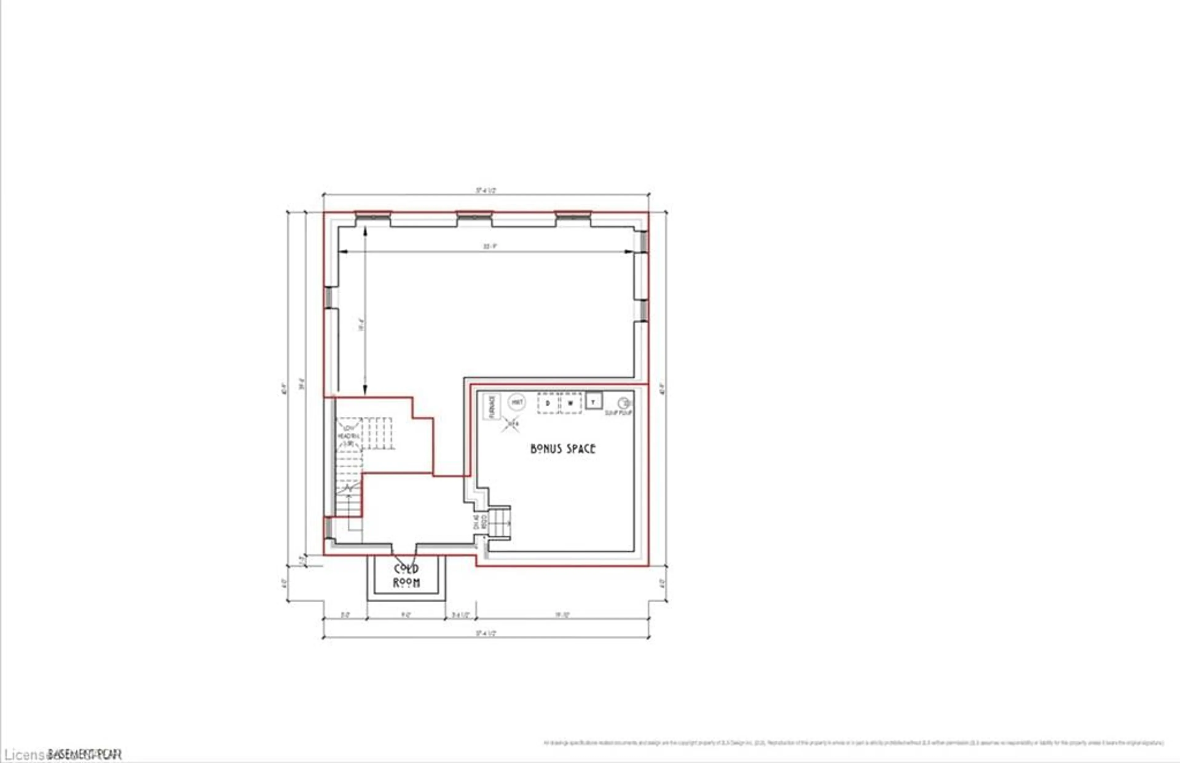 Floor plan for 17 Davinci Blvd, Hamilton Ontario L9B 1B7