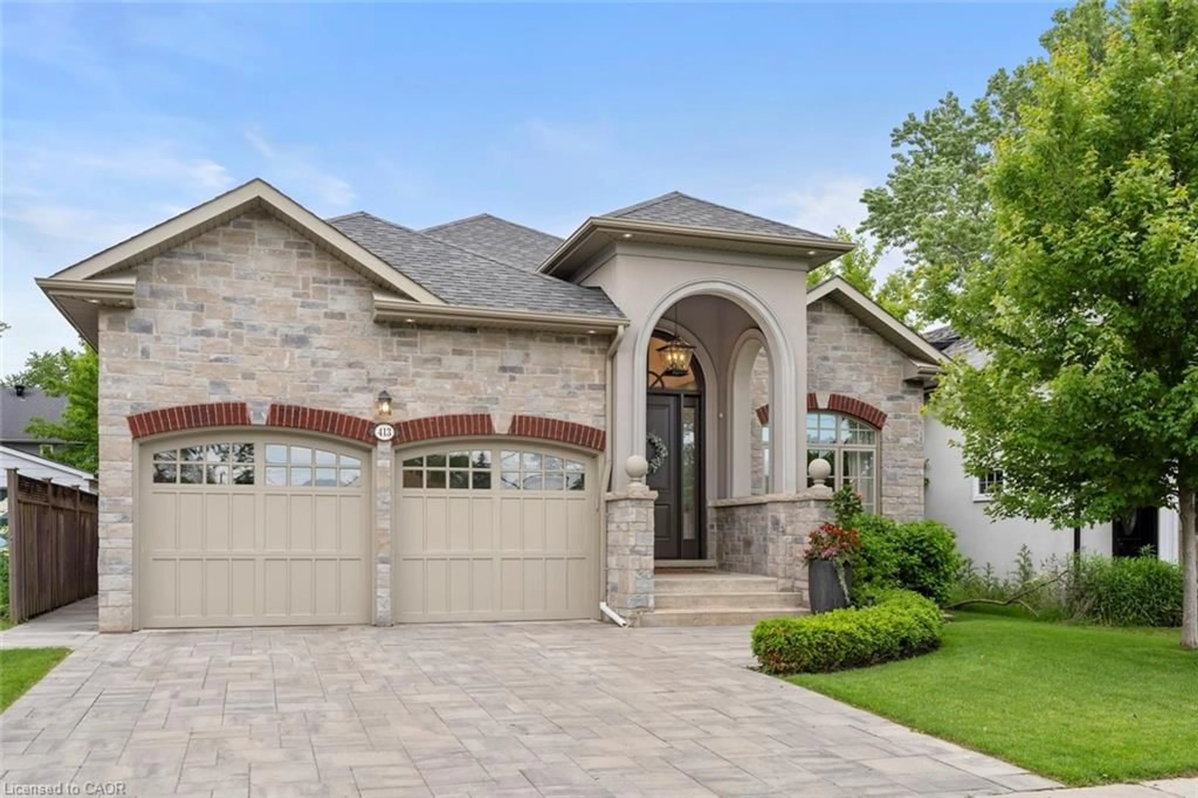 Home with brick exterior material, street for 413 Marf Ave, Mississauga Ontario L5G 1T2