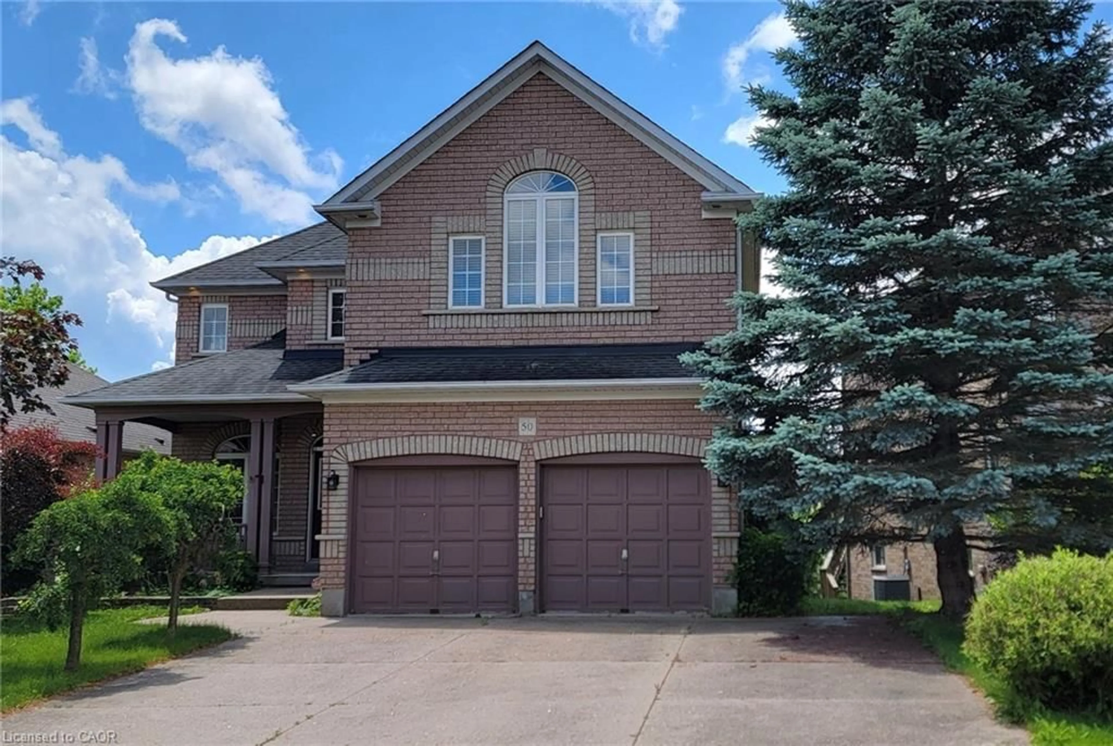 Home with brick exterior material, street for 50 Winegarden Trail, Dundas Ontario L9H 7M2