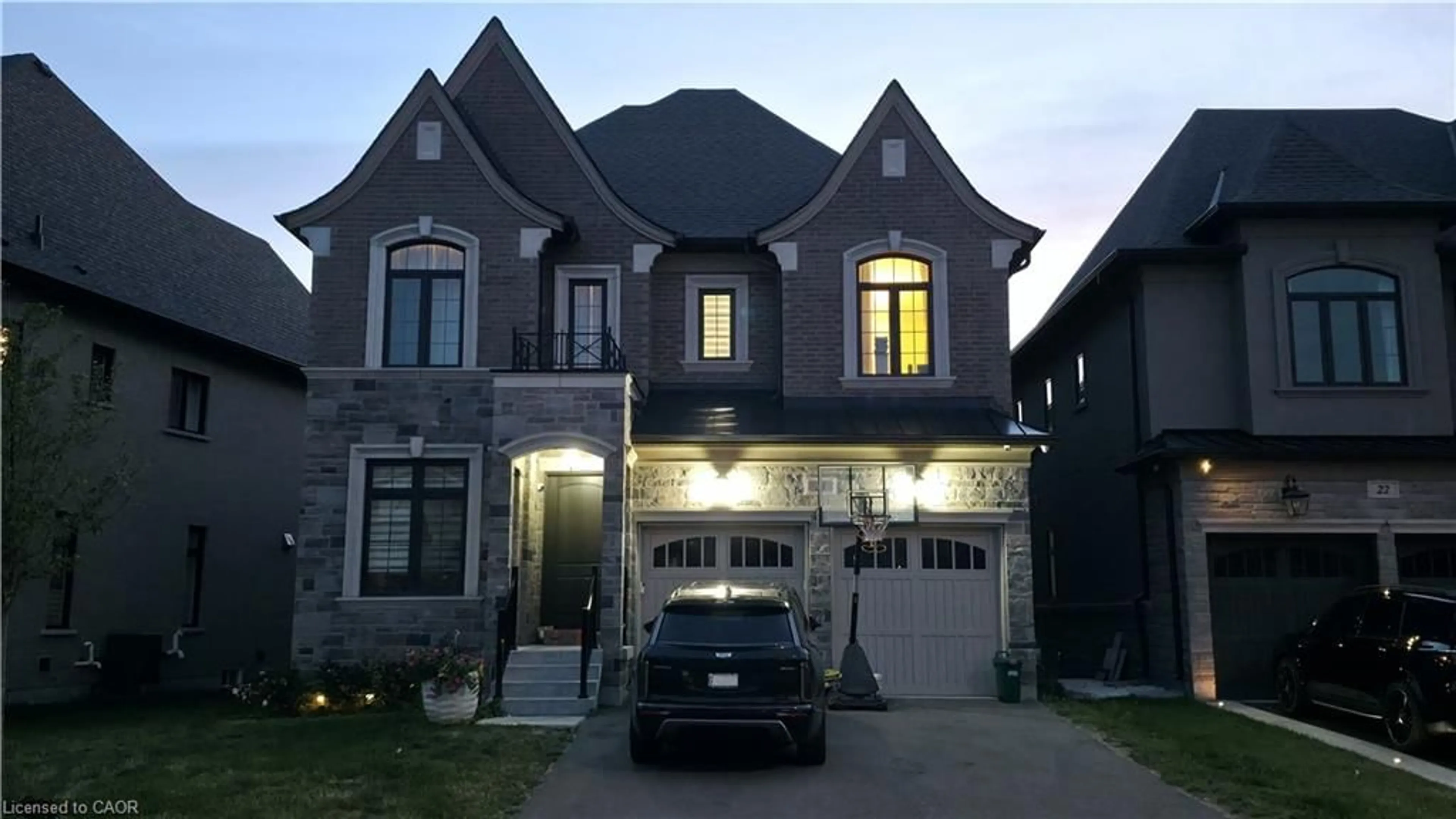 Home with brick exterior material, street for 18 Casavant Crt, Maple Ontario L6A 5A5