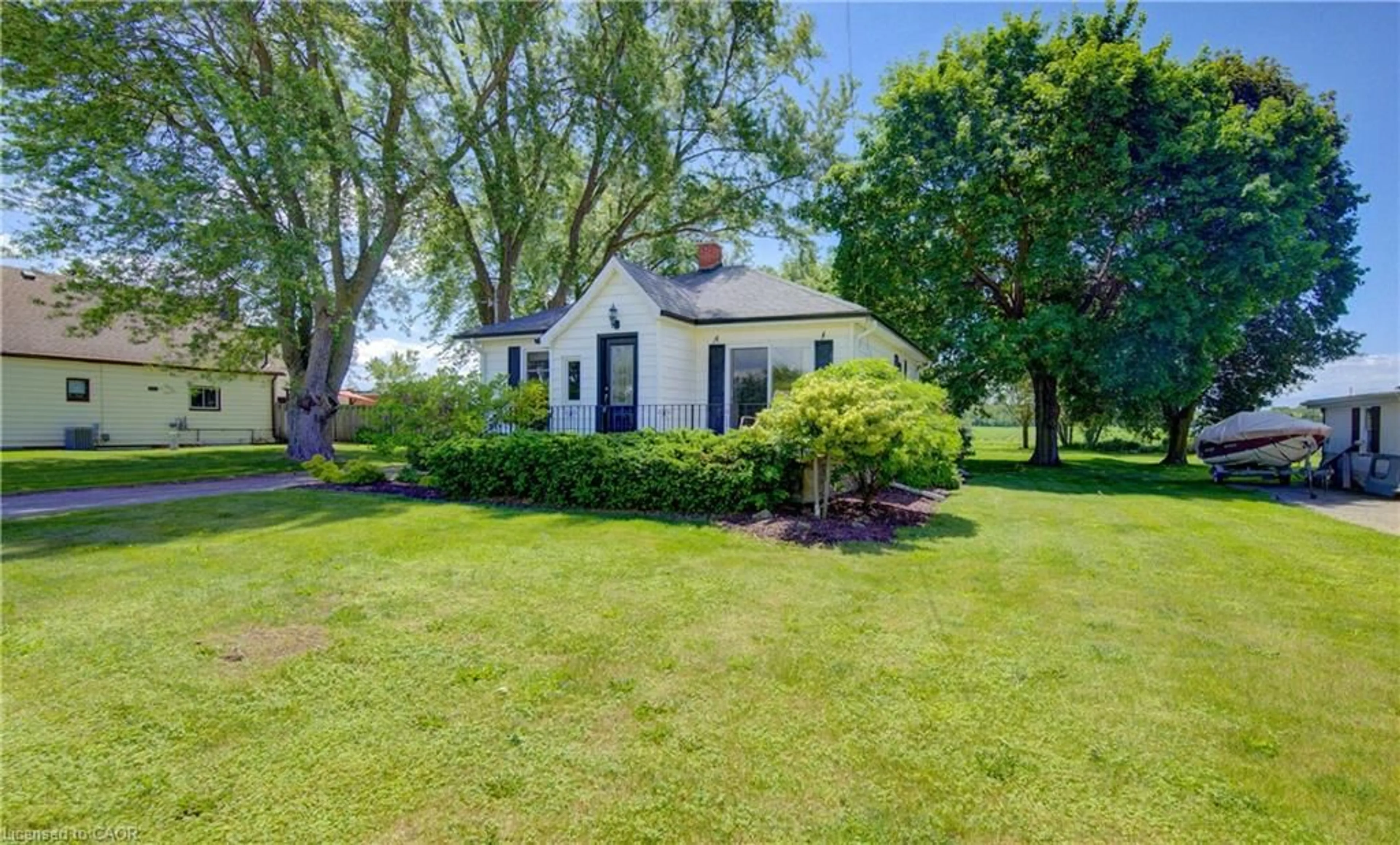 A pic from outside/outdoor area/front of a property/back of a property/a pic from drone, street for 3400 Lobsinger Line, St. Clements Ontario N0B 2M0