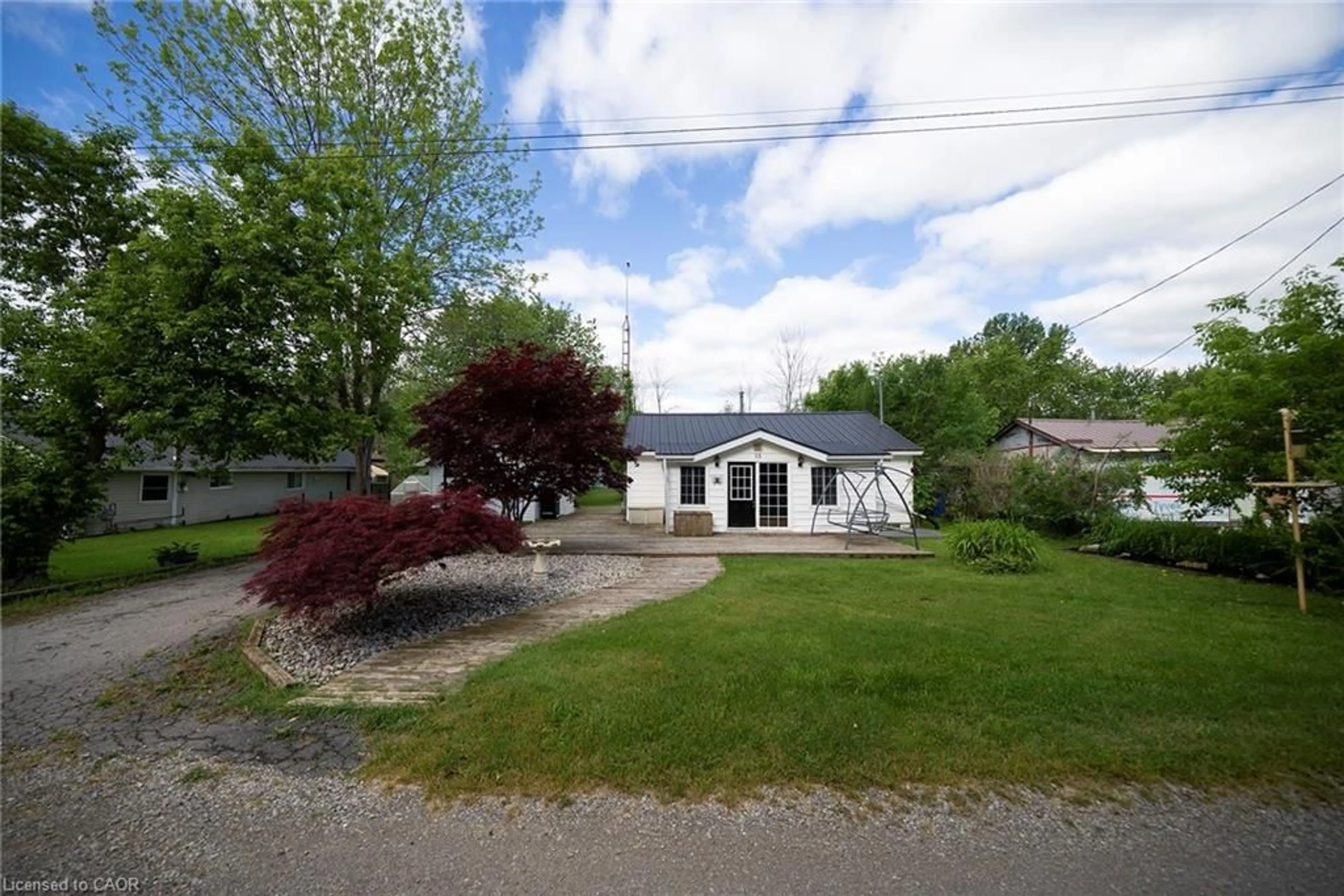 A pic from outside/outdoor area/front of a property/back of a property/a pic from drone, street for 15 Barbara Dr, Nanticoke Ontario N0A 1L0
